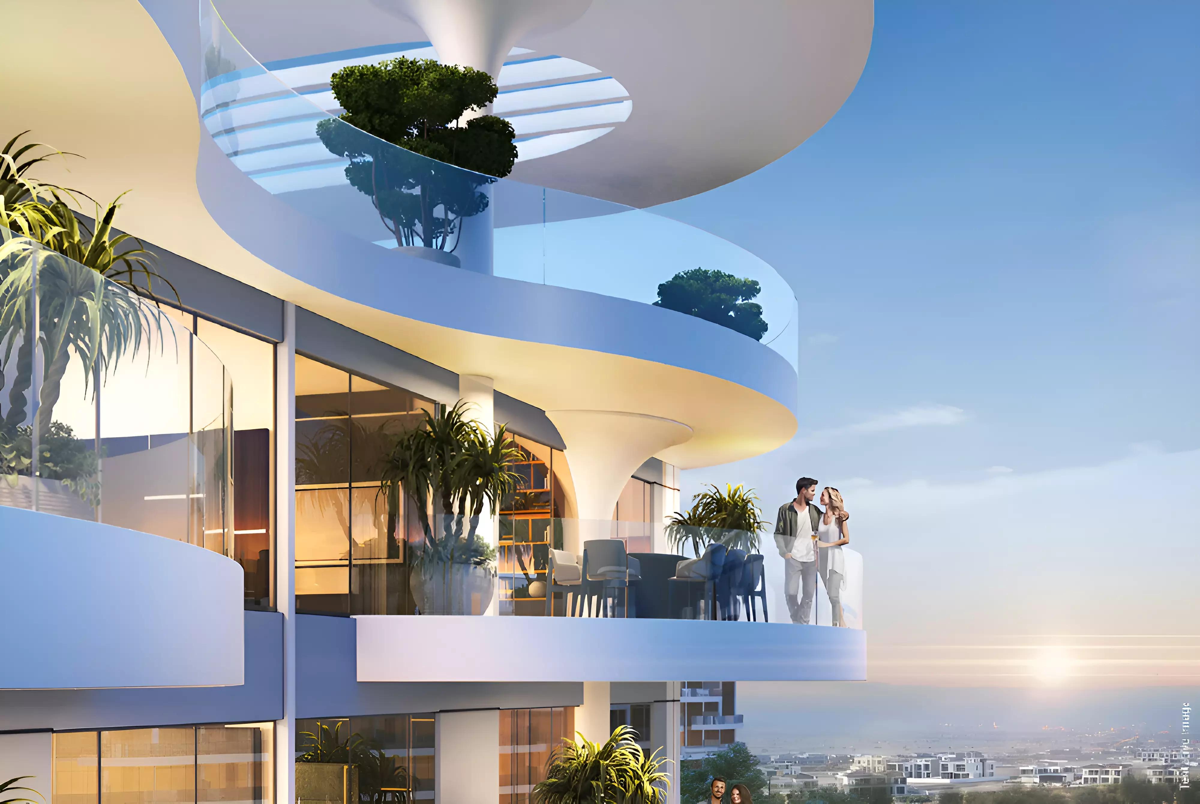 Damac Riverside Views Marine 4 amenity or landscaped area, Dubai