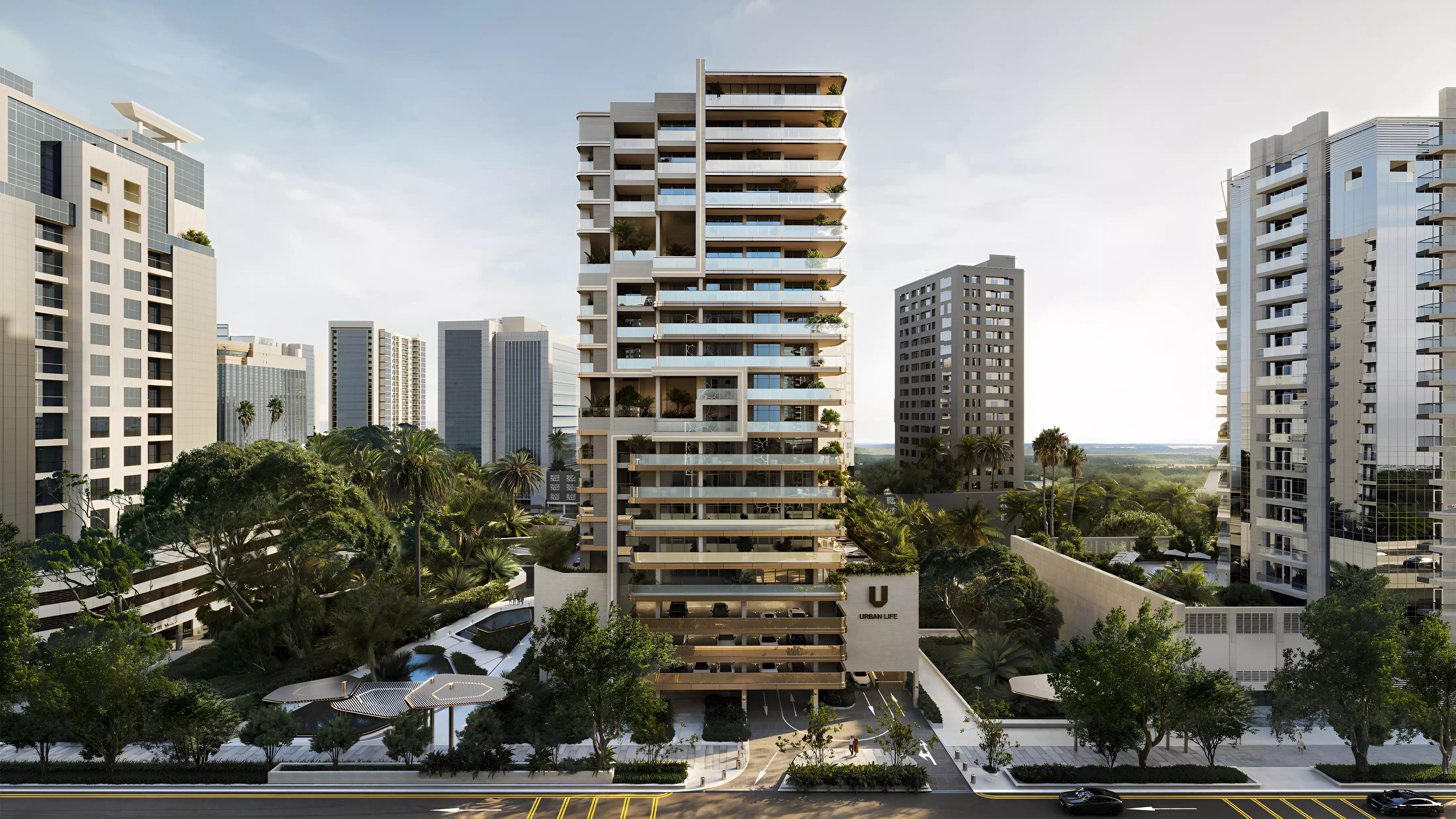 Urban Life Residences shared amenity space