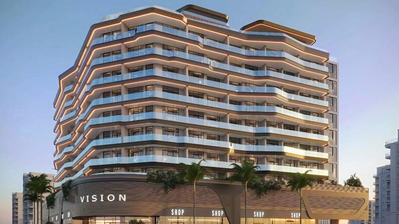 Reem by Vision apartment building exterior in Liwan, Dubai