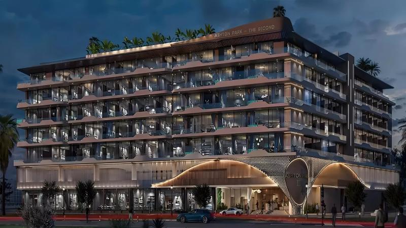 Ashton Park Residences The Second apartment building exterior, JVC District 14, Dubai