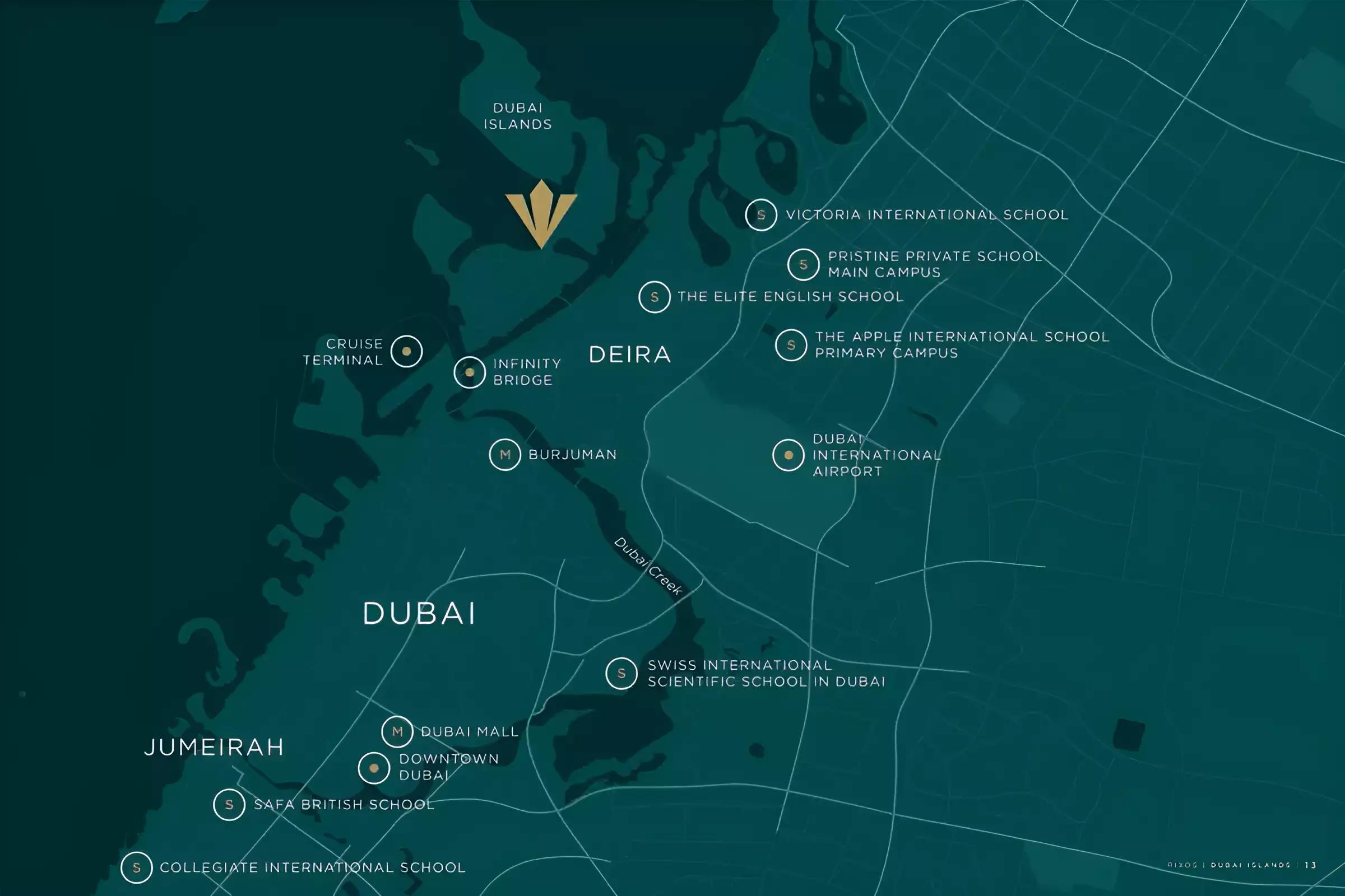 Rixos Phase 2 by Nakheel master plan layout, Dubai Islands