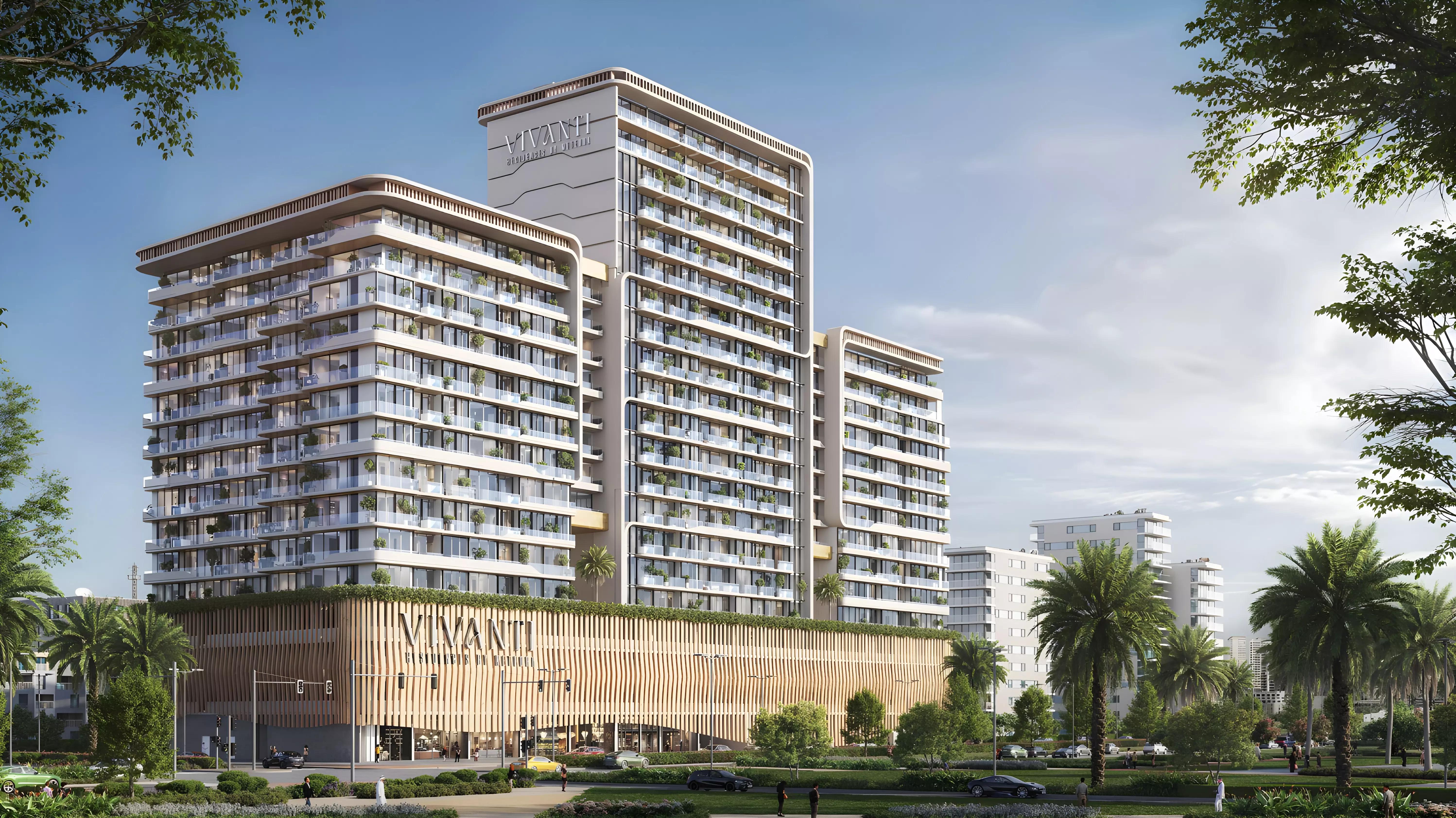 Vivanti Residences kitchen interior finish, Dubai