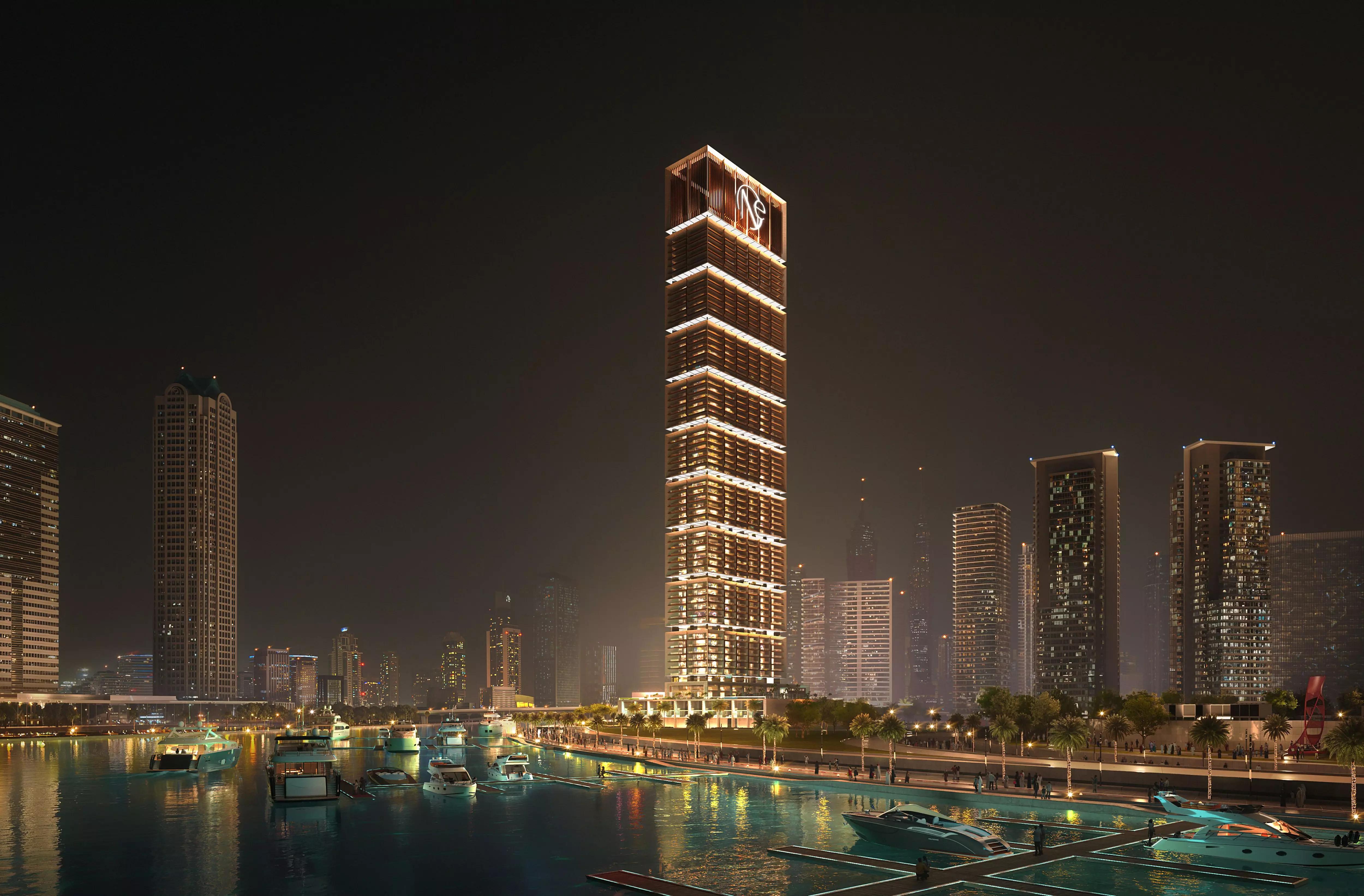 One By Binghatti indoor swimming pool amenity, Business Bay, Dubai
