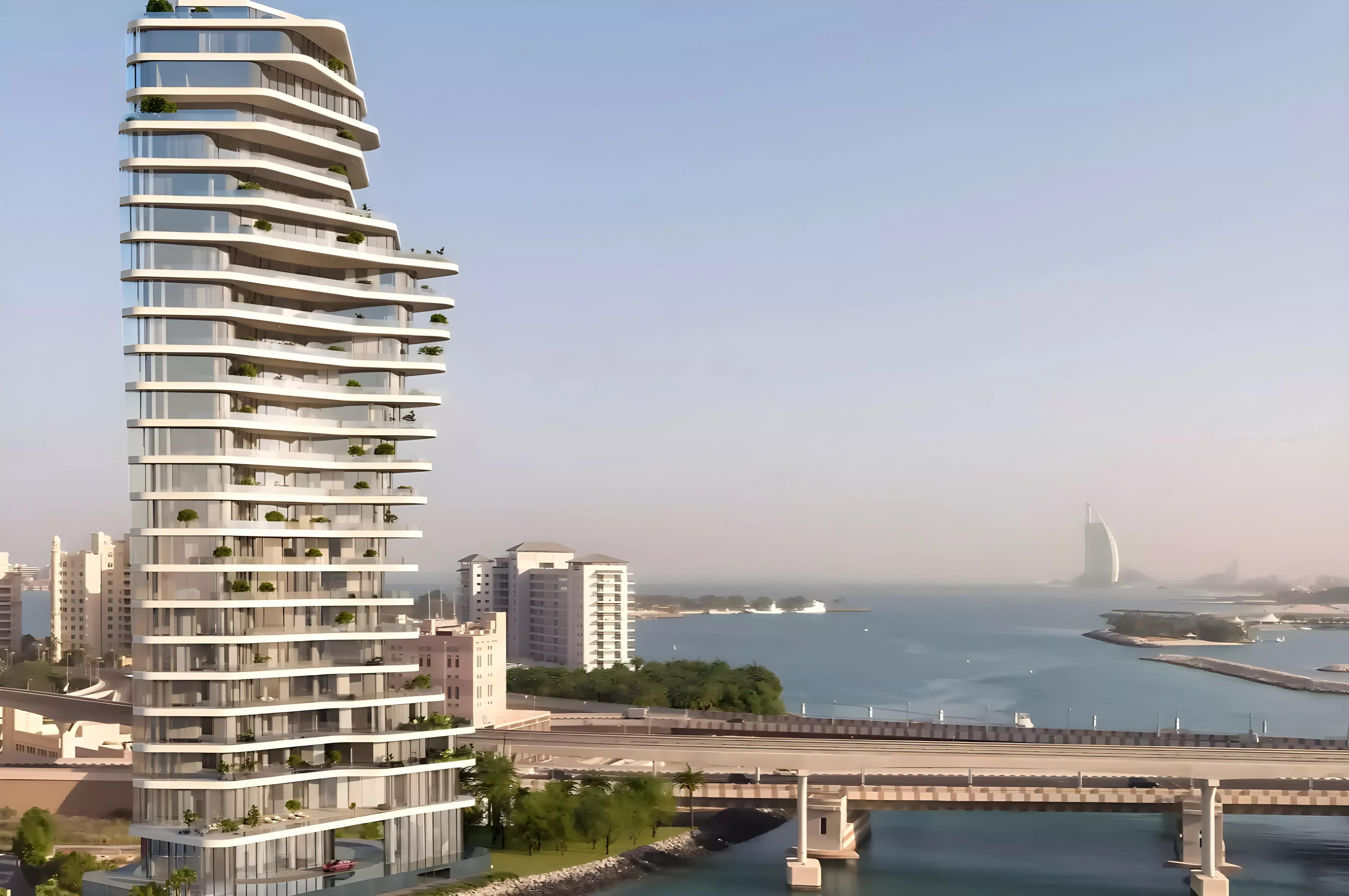 Omniyat Bespoke exterior view on Palm Jumeirah, Dubai