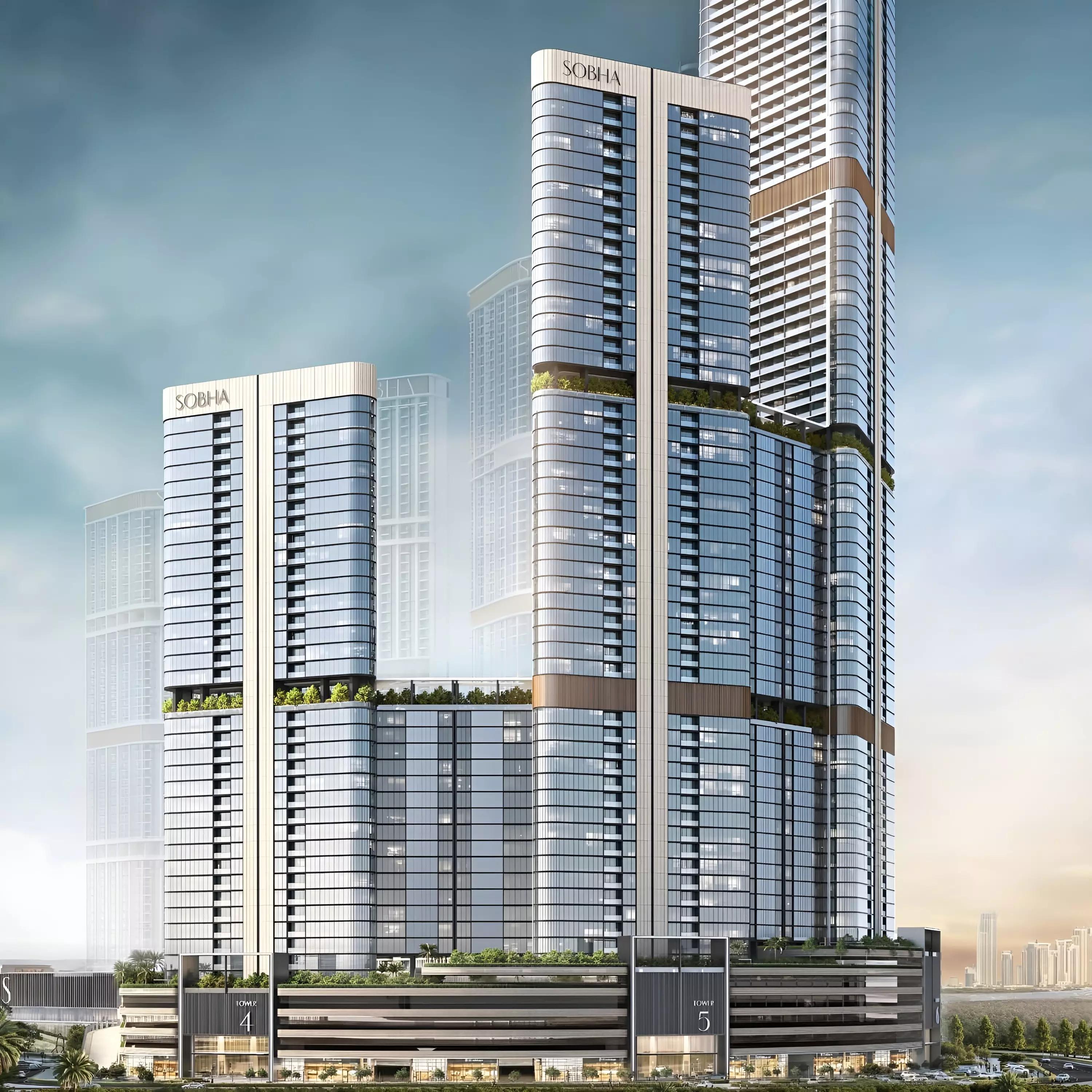 Skyvue Spectra master plan layout, Sobha Hartland II, Bukadra