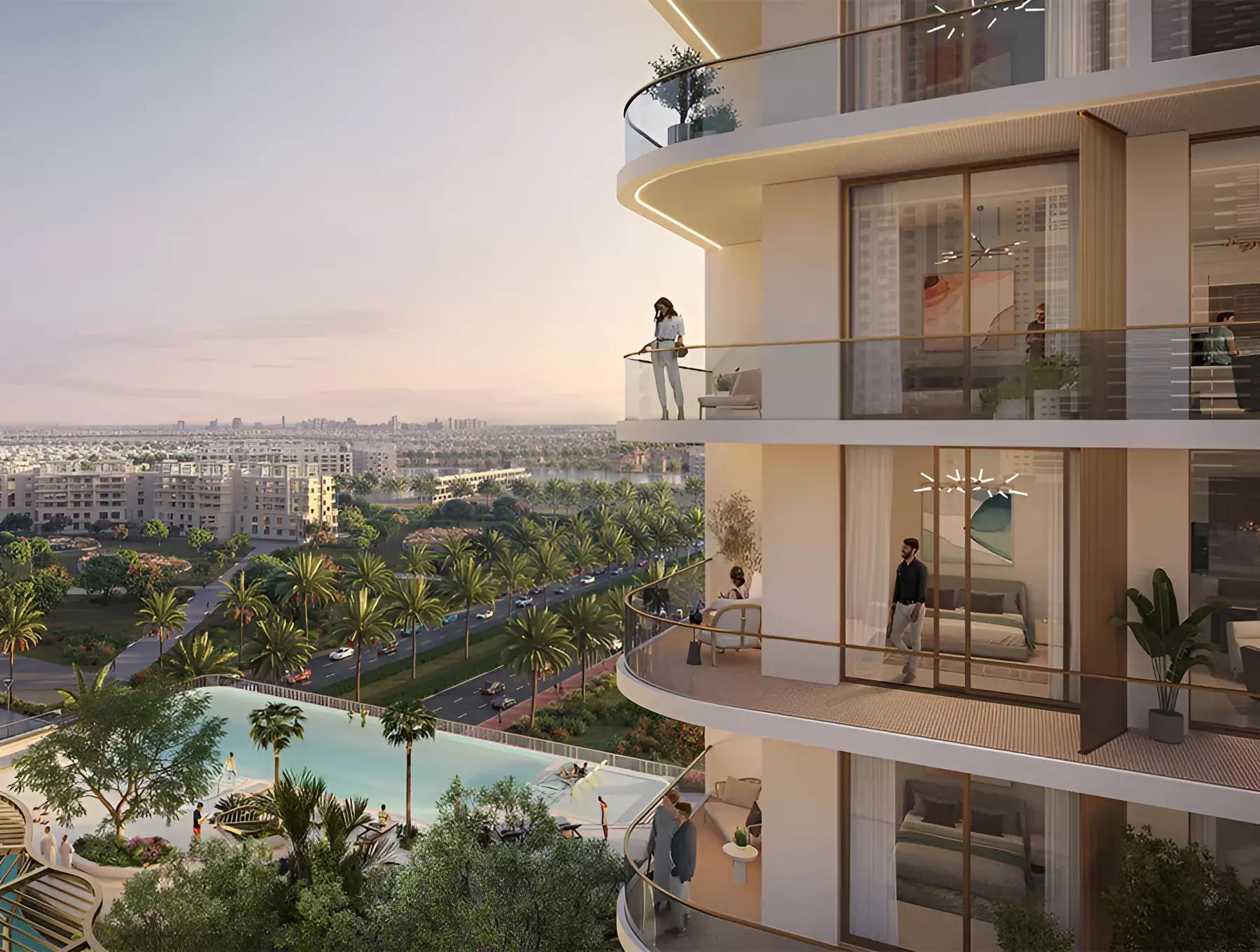 Marriott Residences By Saba apartment living area interior, Dubai