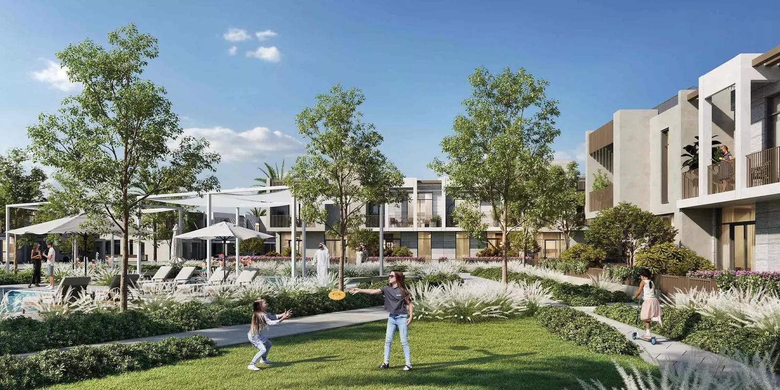 Greenview Phase 3 villa interior living space, Emaar South, Dubai South