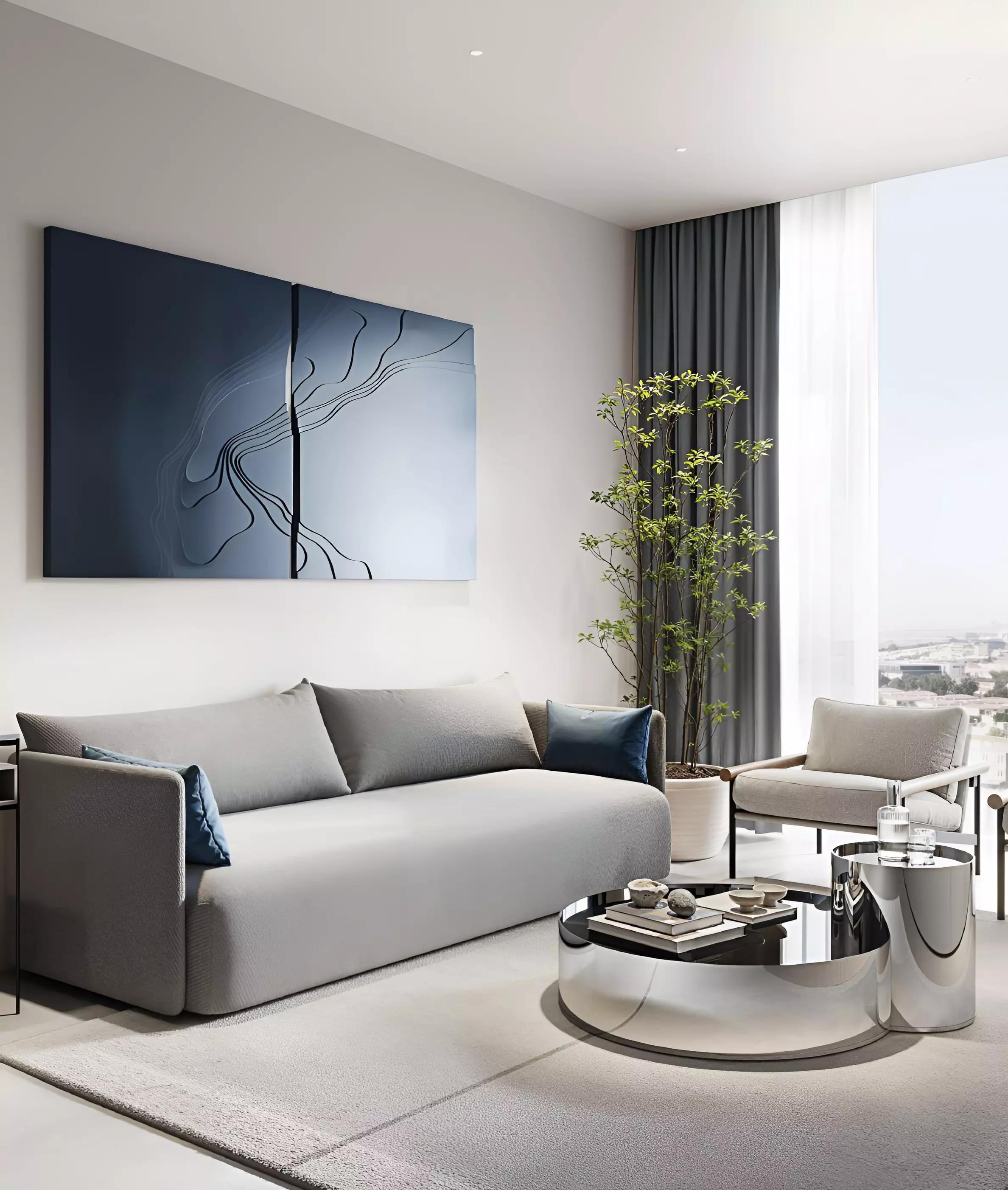 V1stara House Phase 2 gymnasium interior, Jebel Ali, Dubai