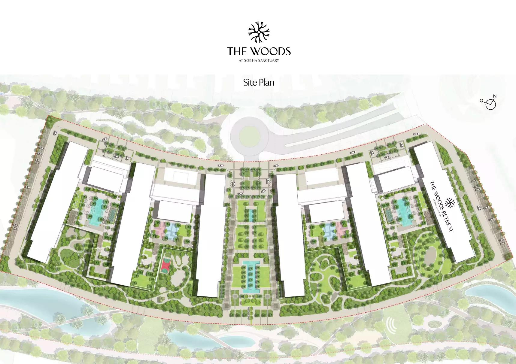 Exterior view of Silviana Park Living apartment building, Jumeirah Village Triangle, Dubai