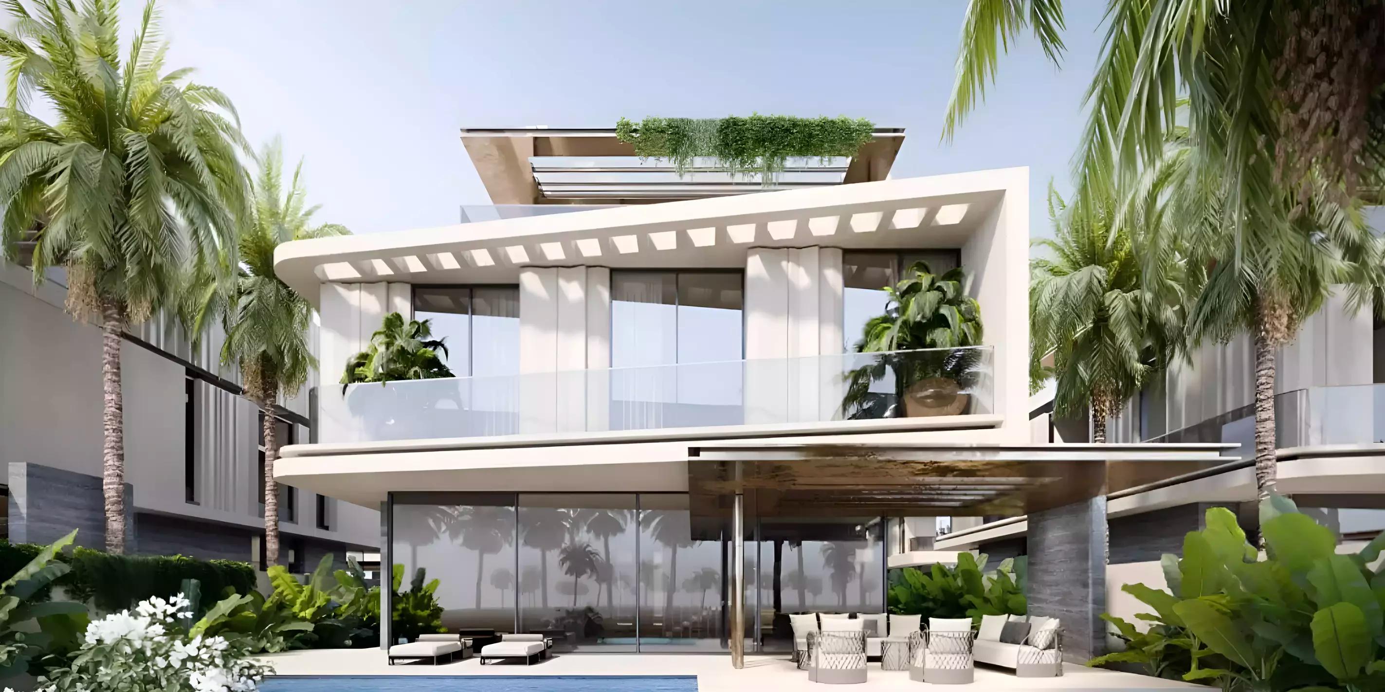 Mira Villas villa interior or courtyard view, District 11, Dubai