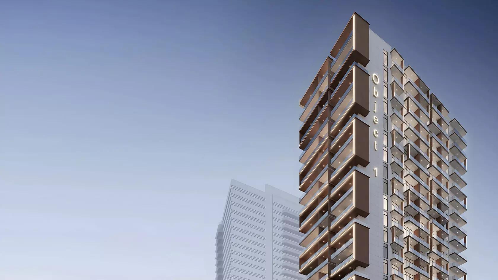 W1nner Tower landscaped garden and amenity deck, JVT, Dubai
