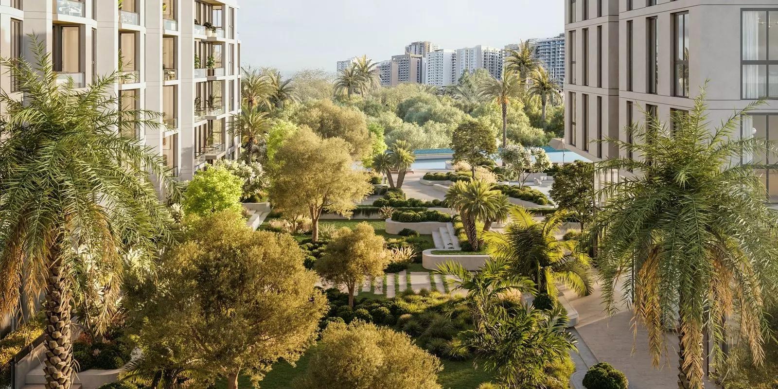 Terrazzo Residences infinity pool deck, JVC, Dubai