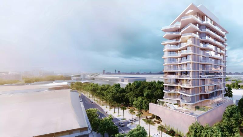 Coastal Haven exterior facade view, Dubai Islands, Dubai