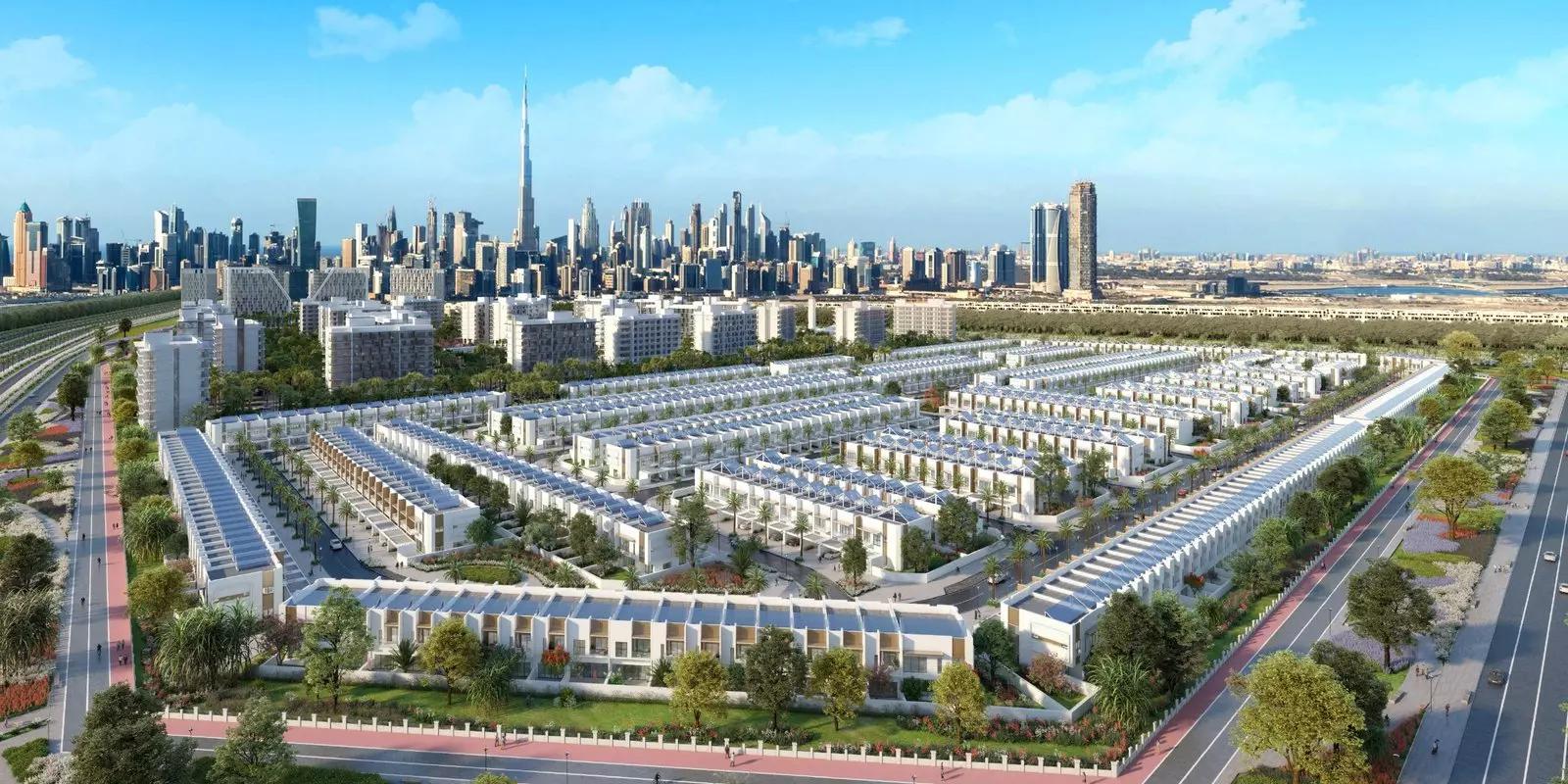 MAG City Meydan development street-level view, MBR City