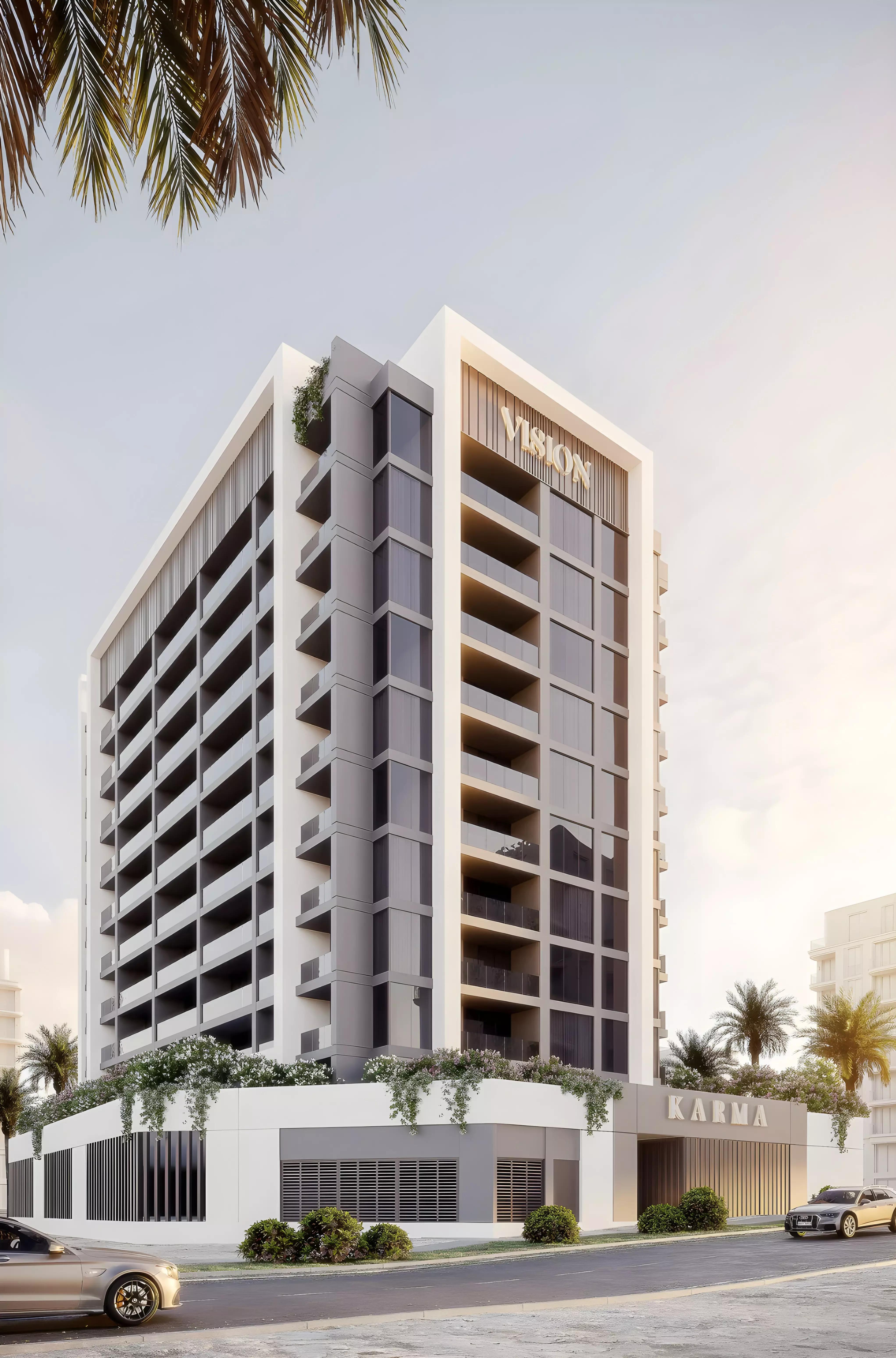 Apartment interior view at Karma by Clear Vision Development, Liwan