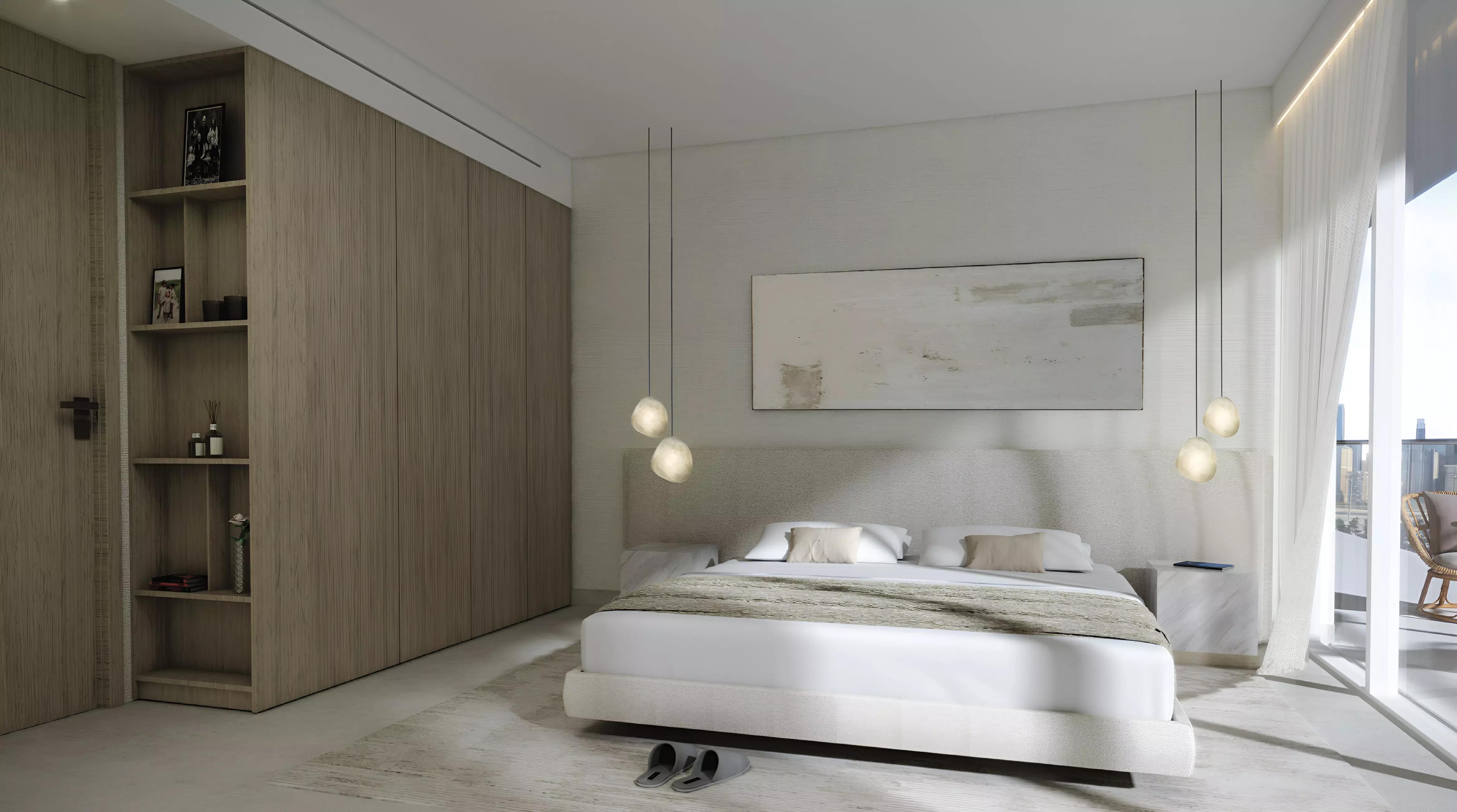 Amazonia apartment interior living space, Al Jaddaf, Dubai
