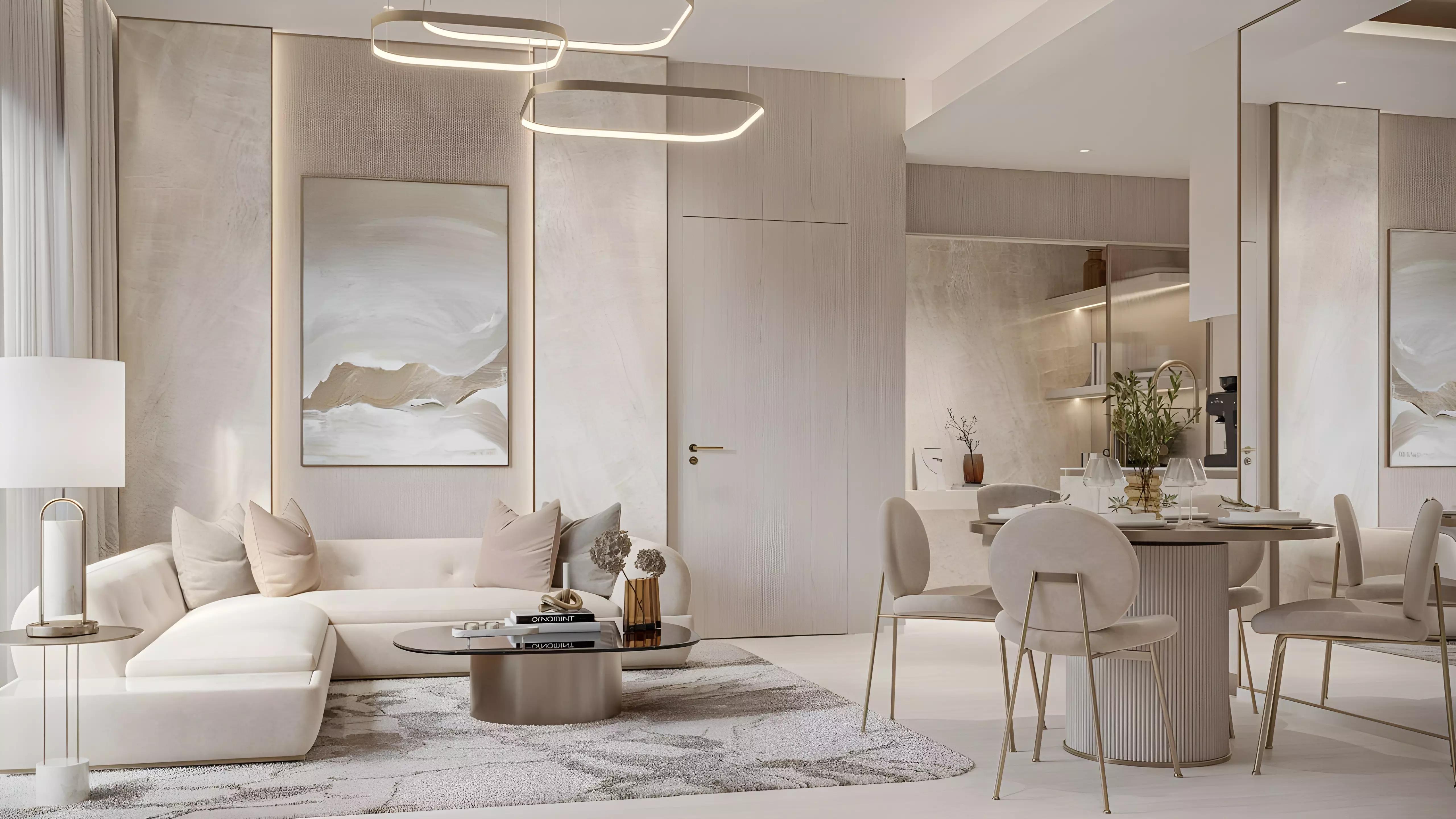 Nuvana by Wadan Developments interior apartment finish, Dubai Islands