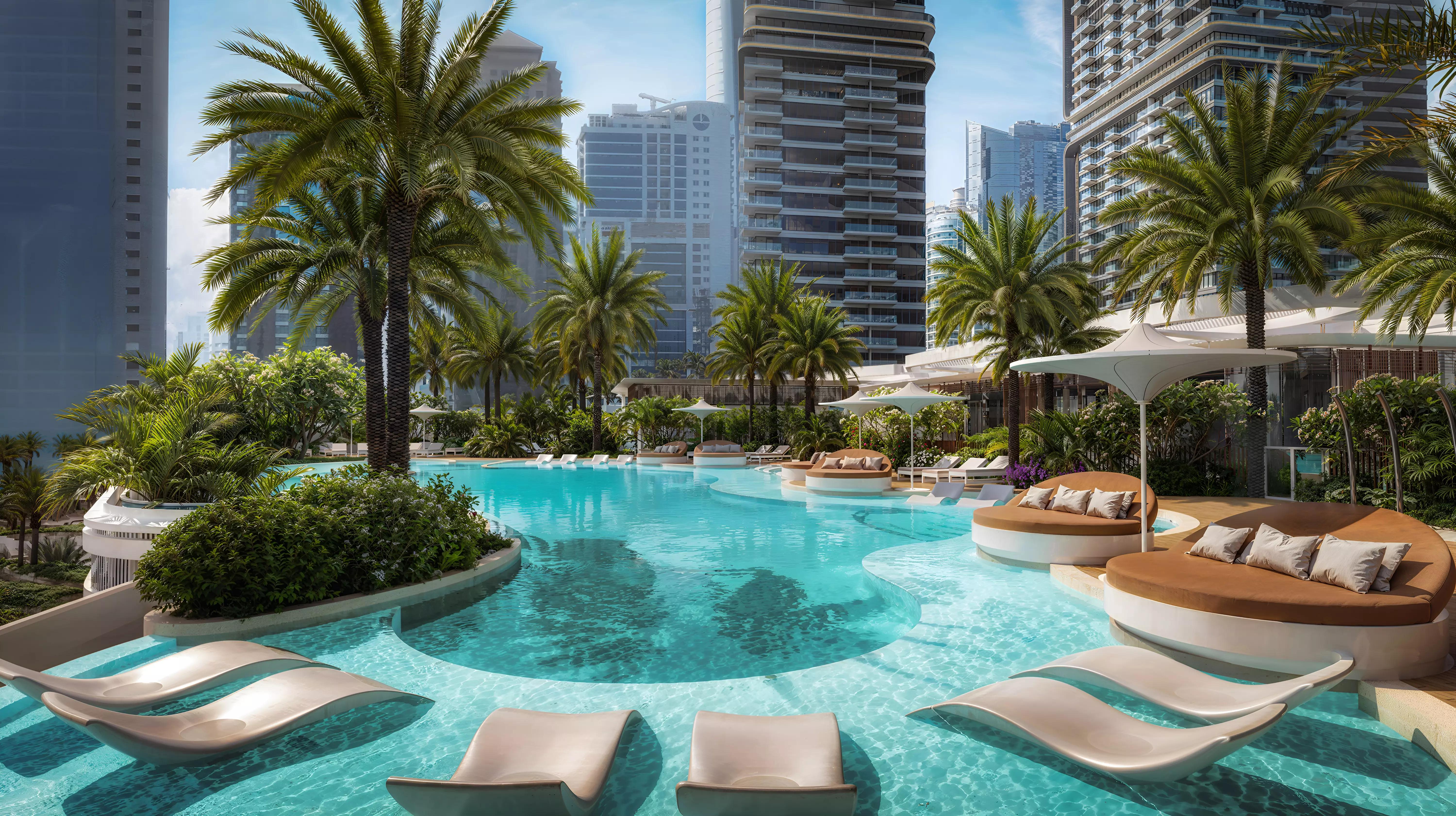 Eltiera Heights interior living space, Dubai