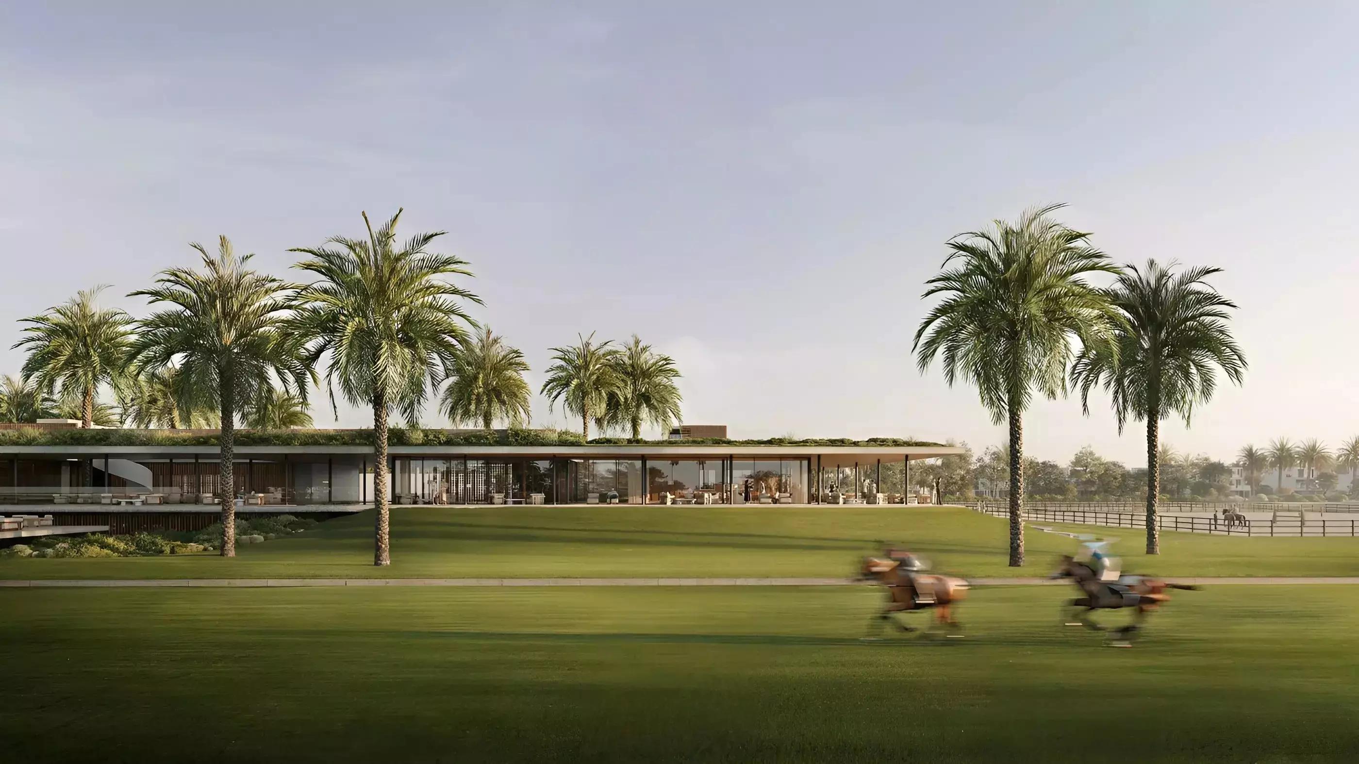 Ela residence facade and architectural detail, Palm Jumeirah