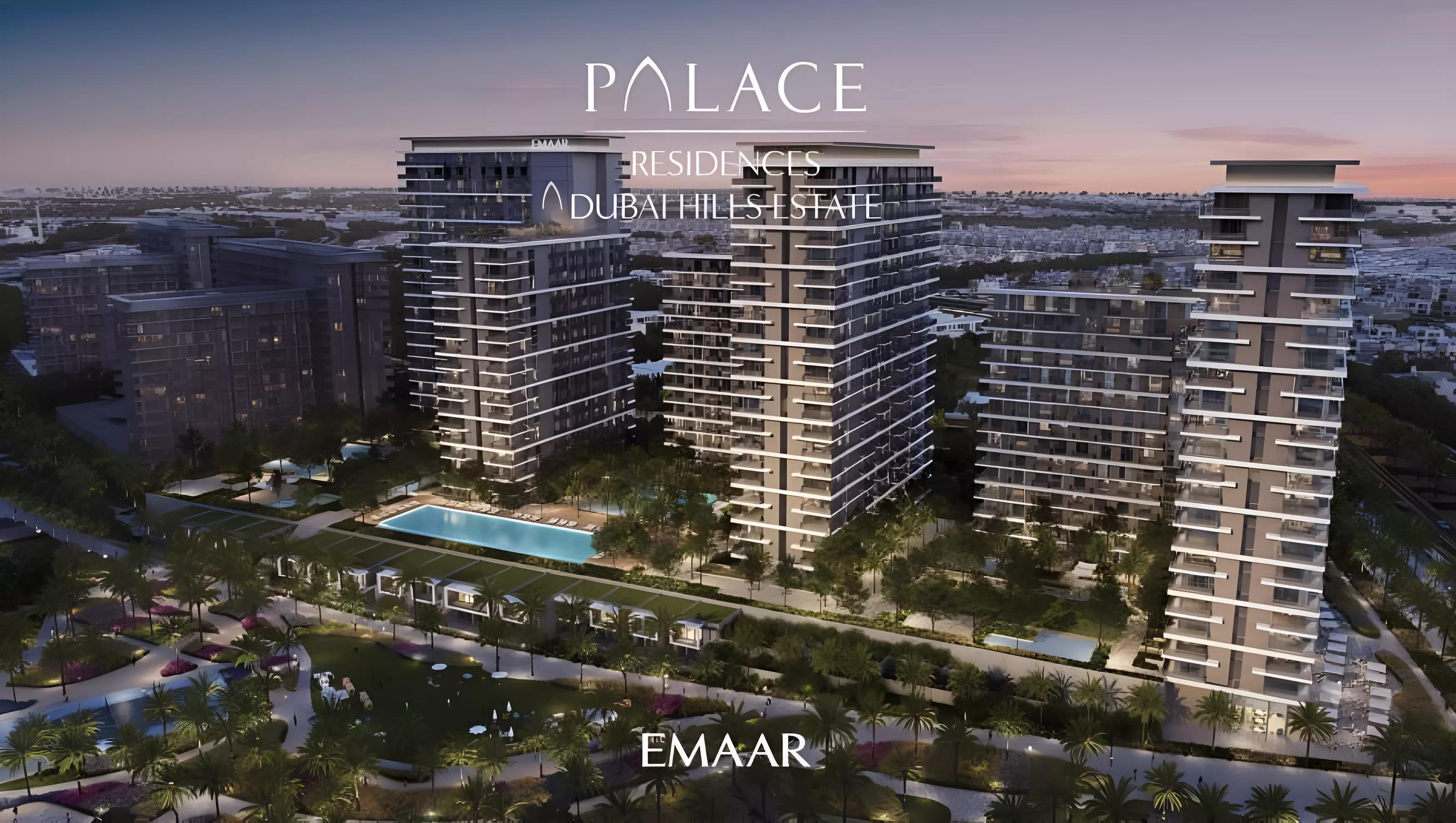 Palace Residences Hillside A landscaped grounds, Dubai Hills Estate, Dubai