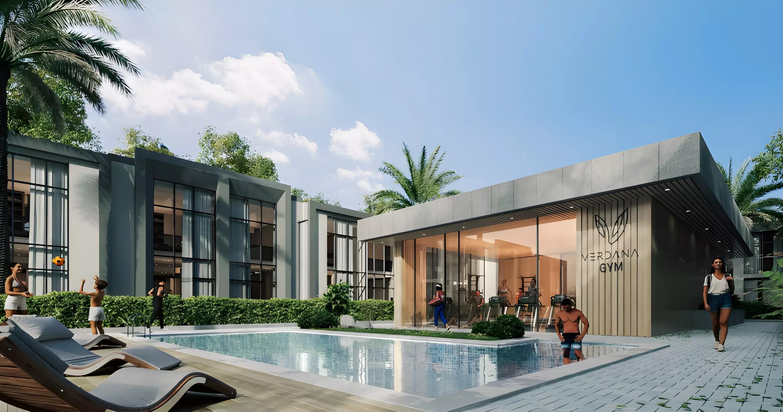 Verdana X apartment and townhouse cluster, Verdana community, DIP 1