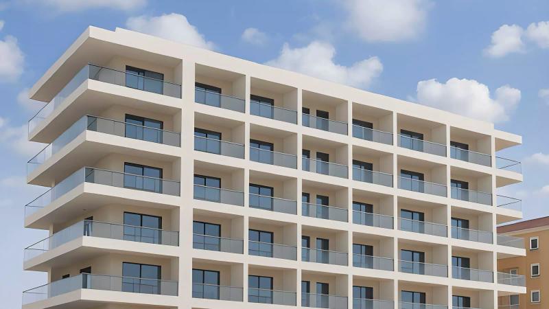 Equiti Tower residential facade view, Al Warsan, Dubai