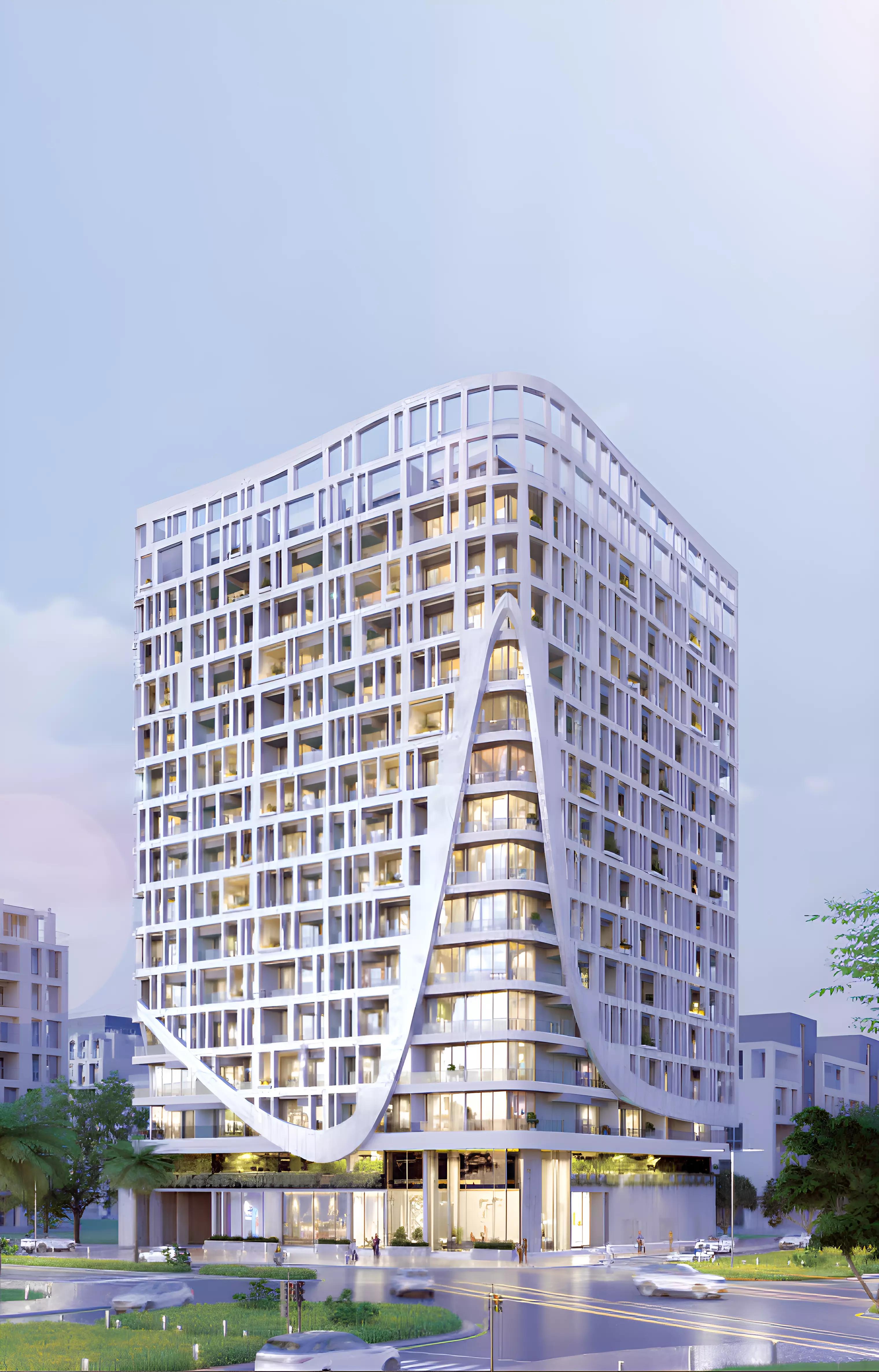 Sky Suites residential interior finish, JVC, Dubai