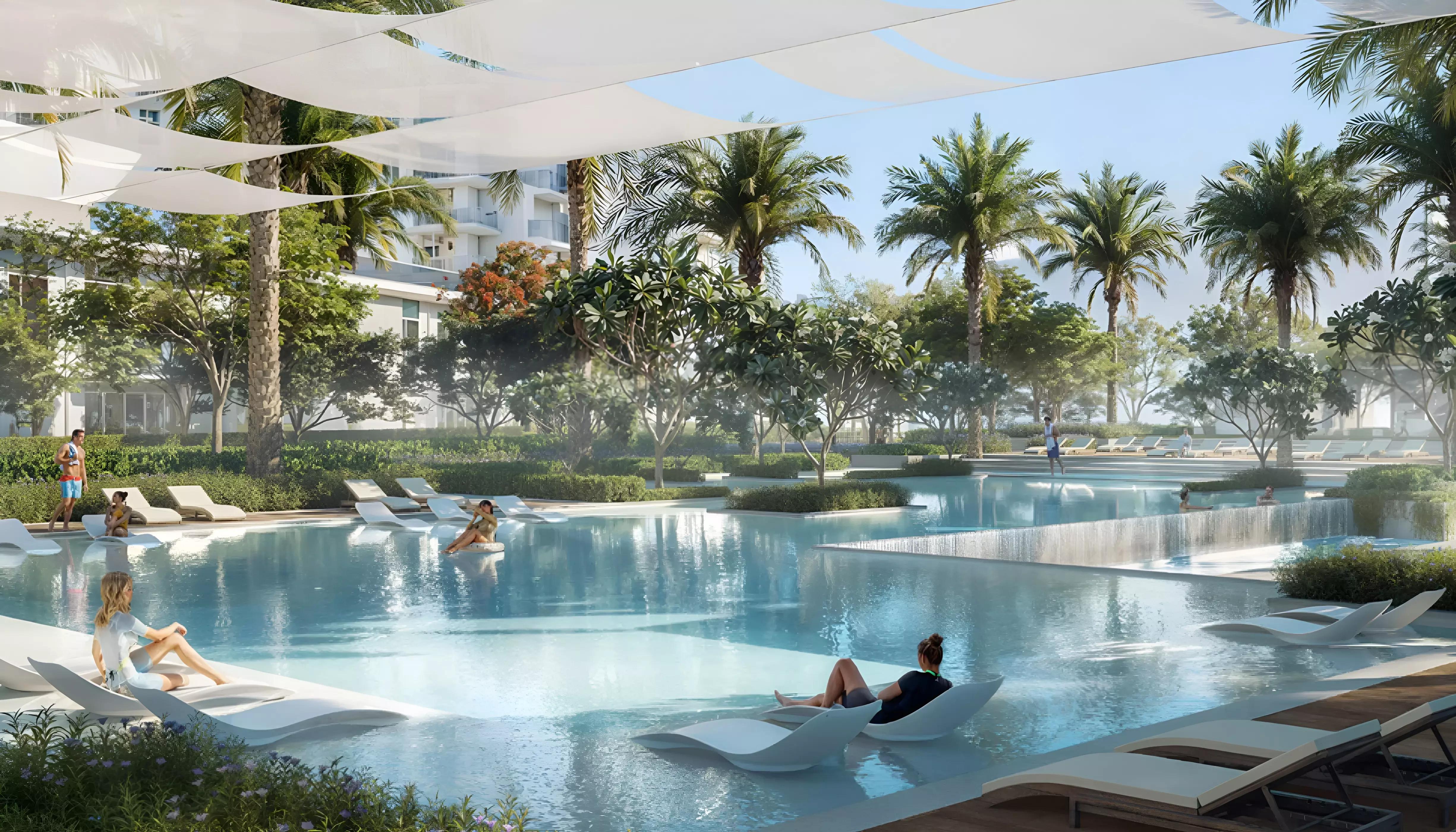 Sera Phase 2 indoor swimming pool amenity, Mina Rashid, Dubai
