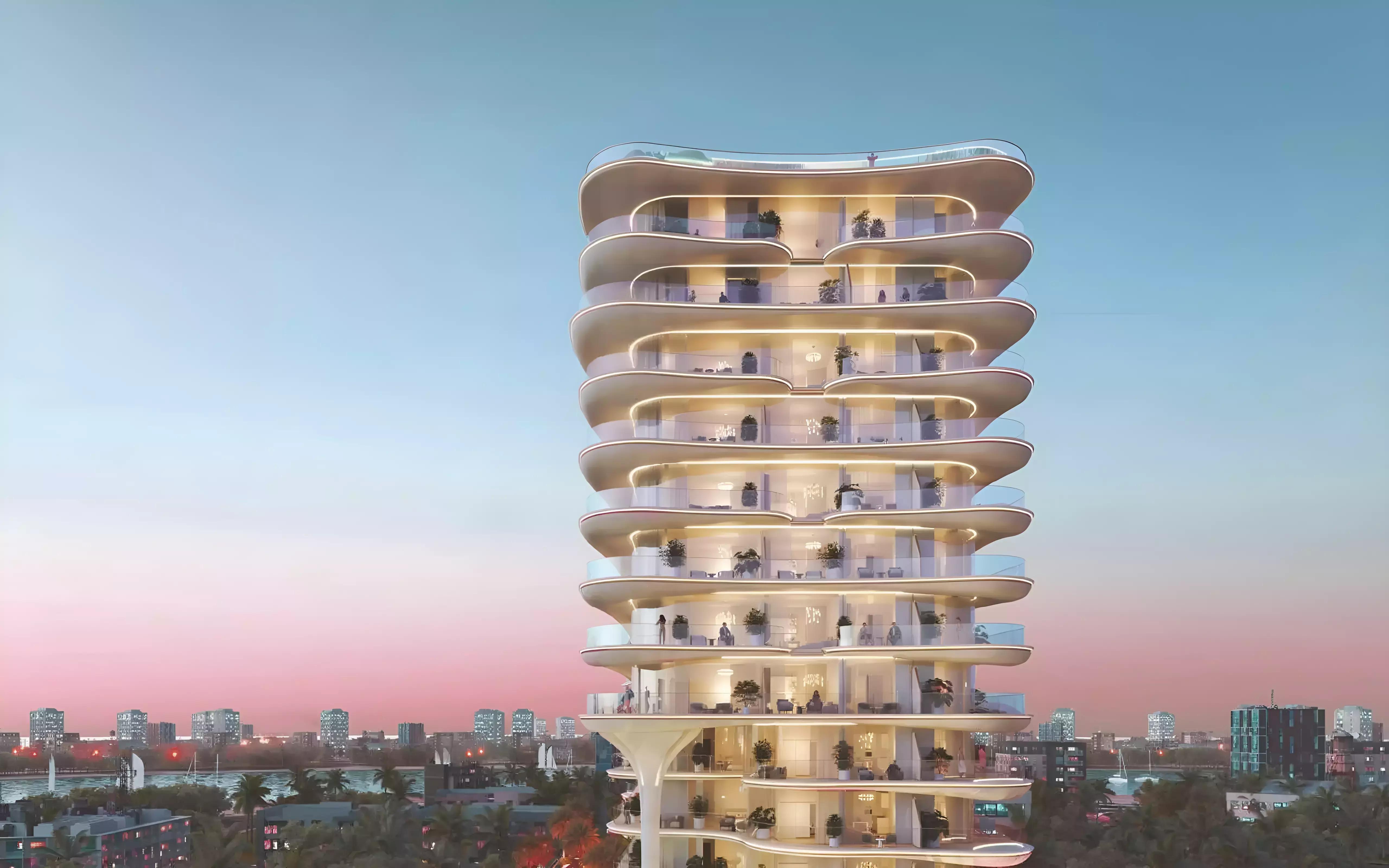 Beach Walk Residence Phase 2 building view, Dubai Islands