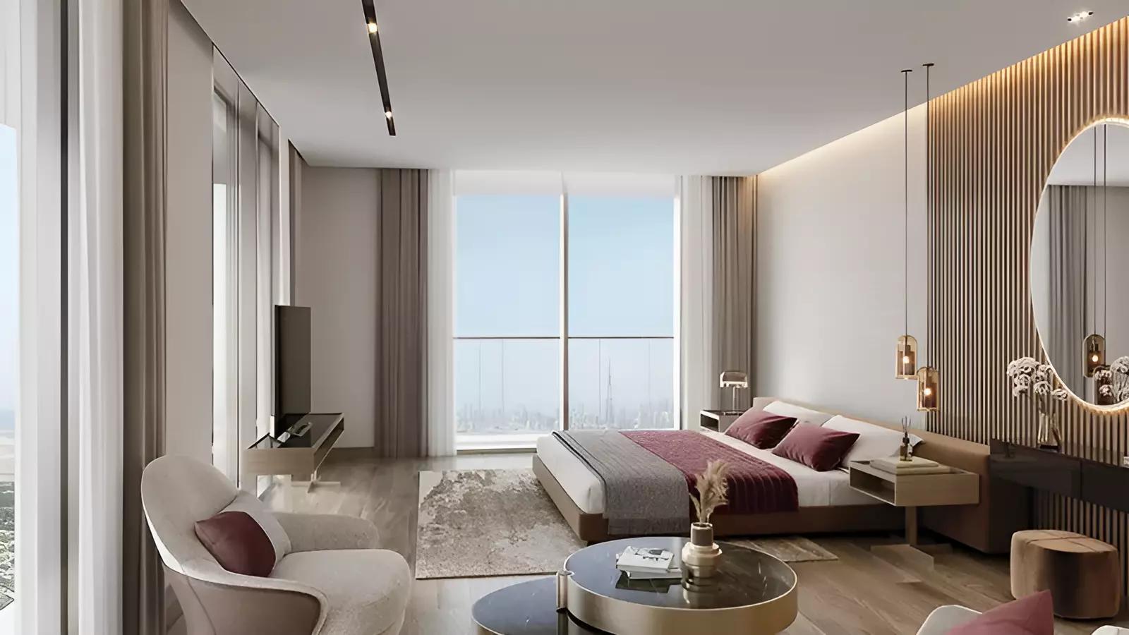 Takaya Kalina townhouse street view with landscaping, Motor City, Dubai