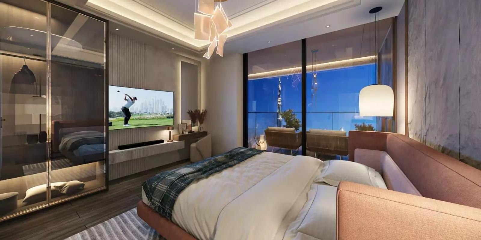 Empire Estates residential tower rendering, Arjan, Dubai