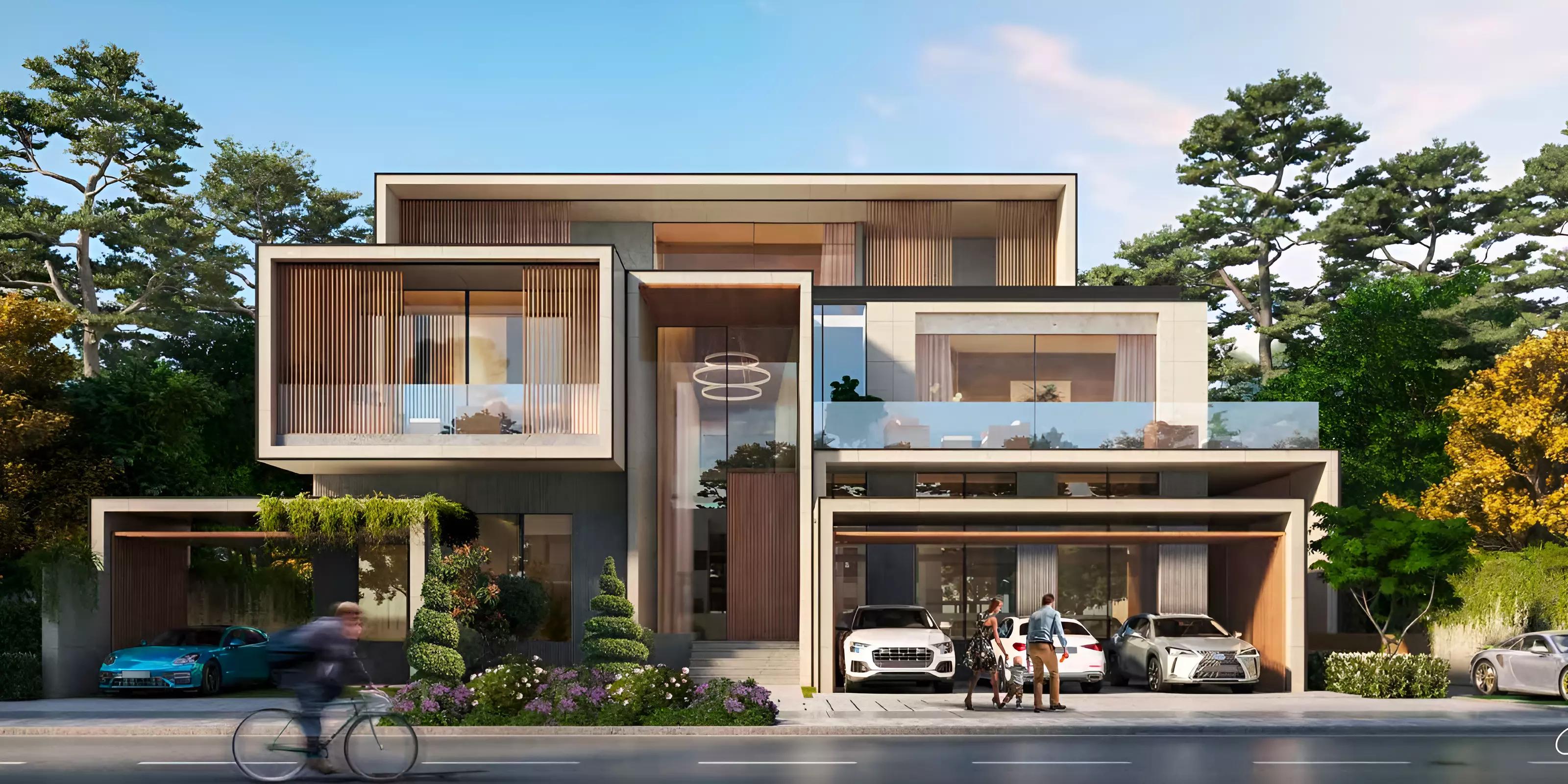Autograph Collection villa facade view, DAMAC Hills, Dubai