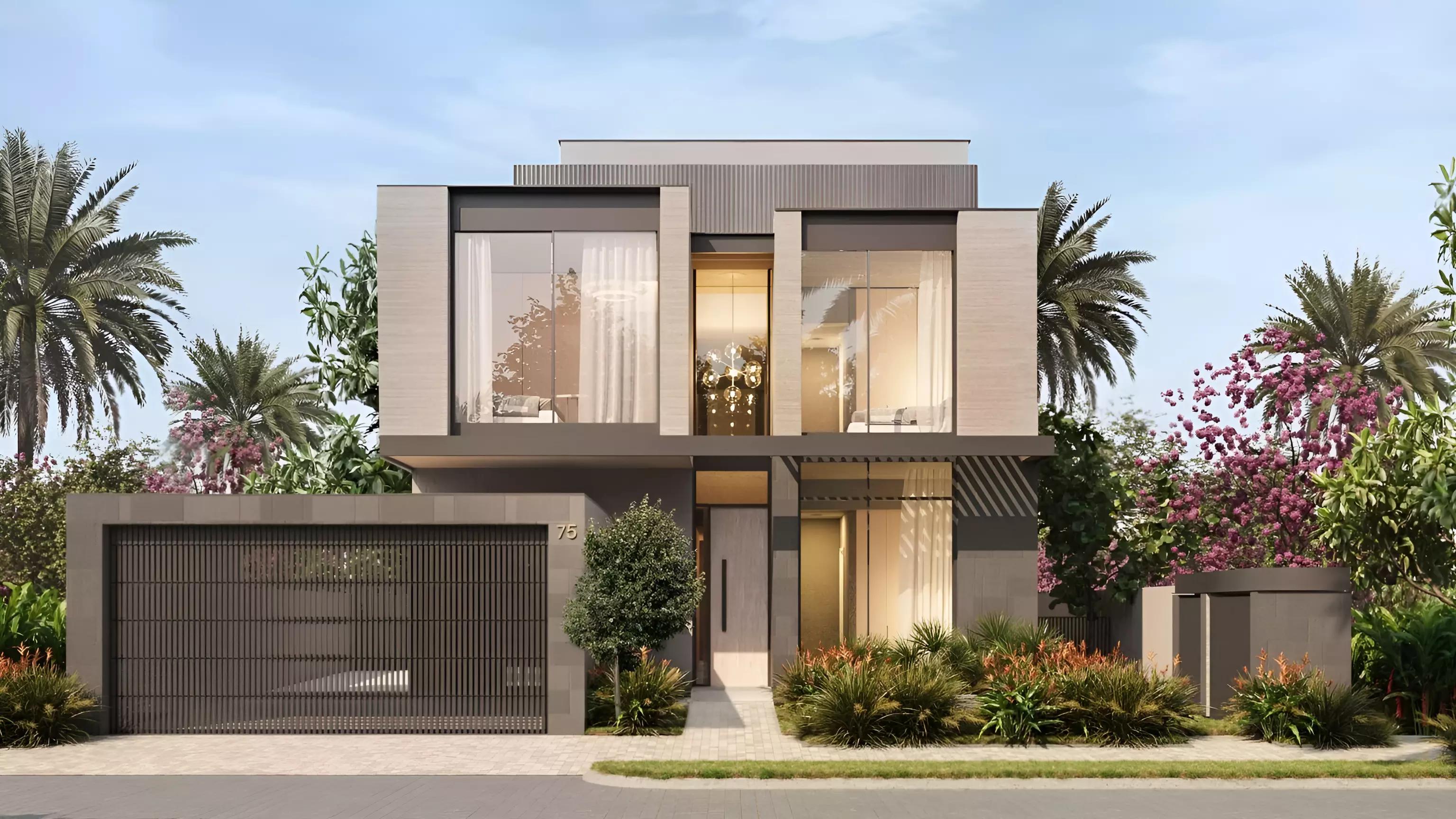 Bahria Town Dubai clubhouse and golf course area render, Dubai South