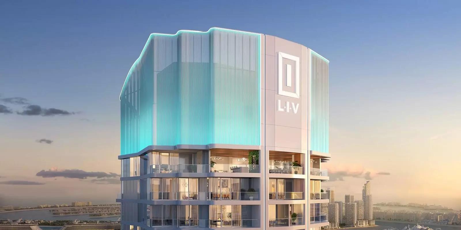 Liv Lux kitchen with fitted appliances