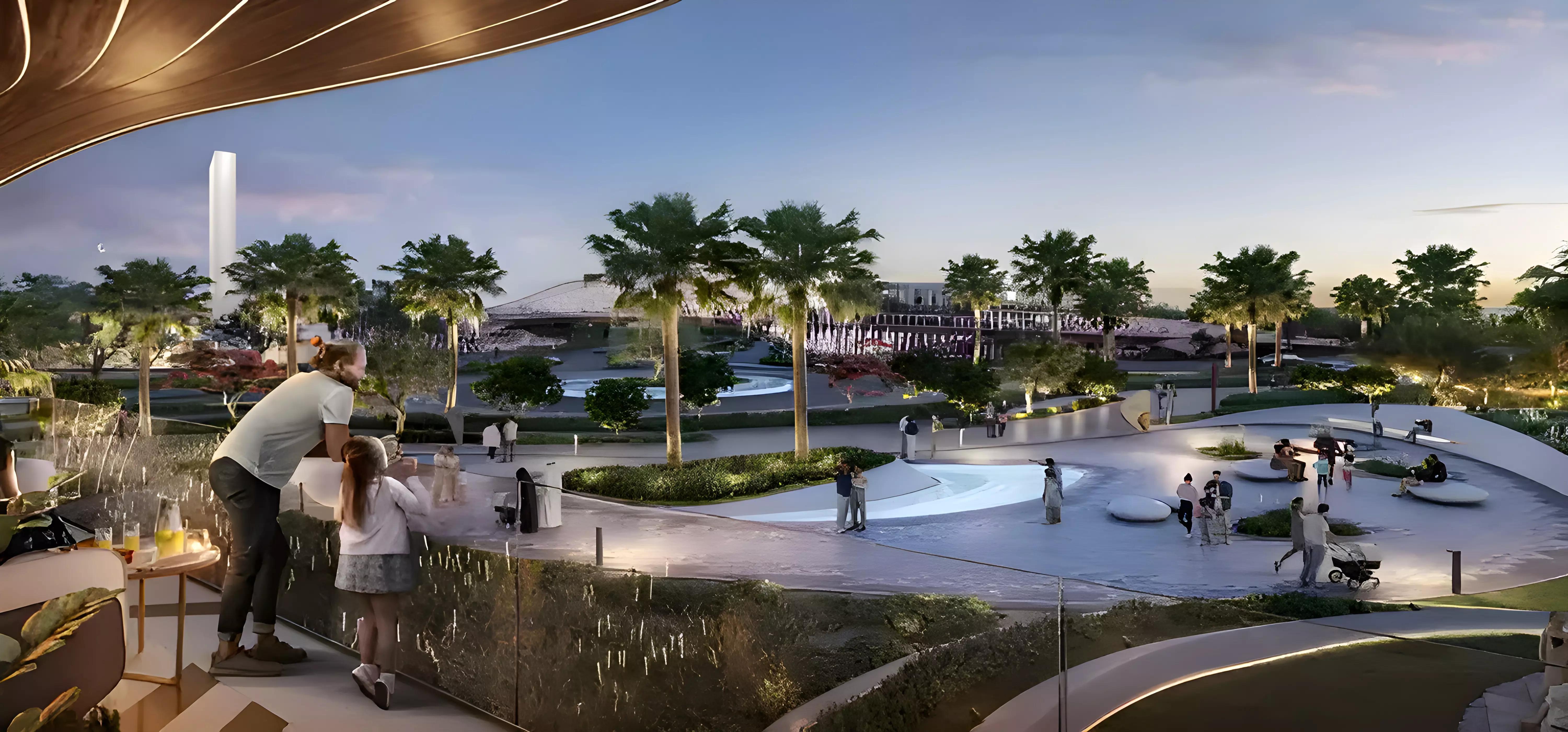 Zeston at Athlon by Aldar villa exterior rendering, Dubai