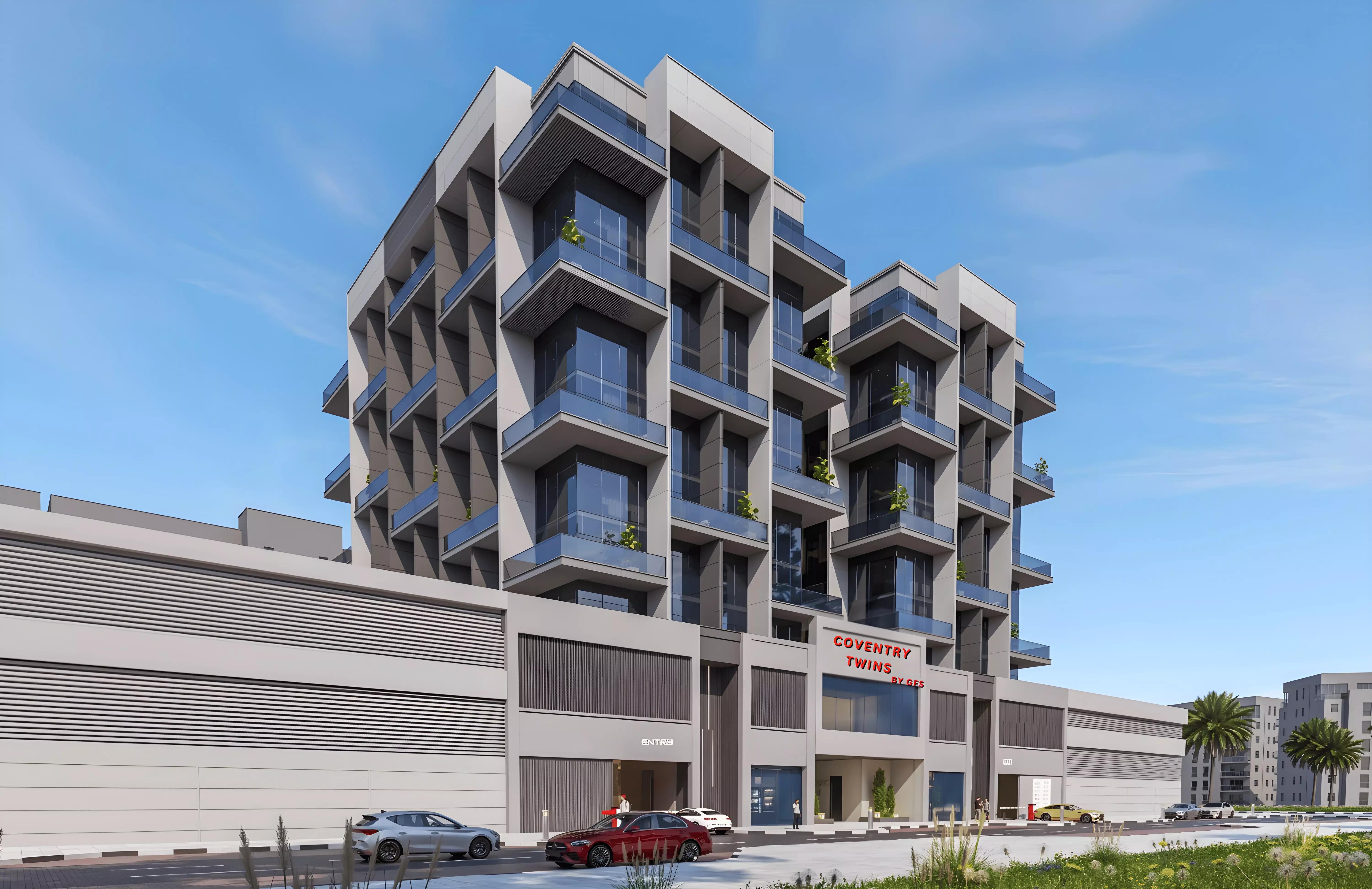 Coventry Twins apartment interior finish, Dubai Industrial City