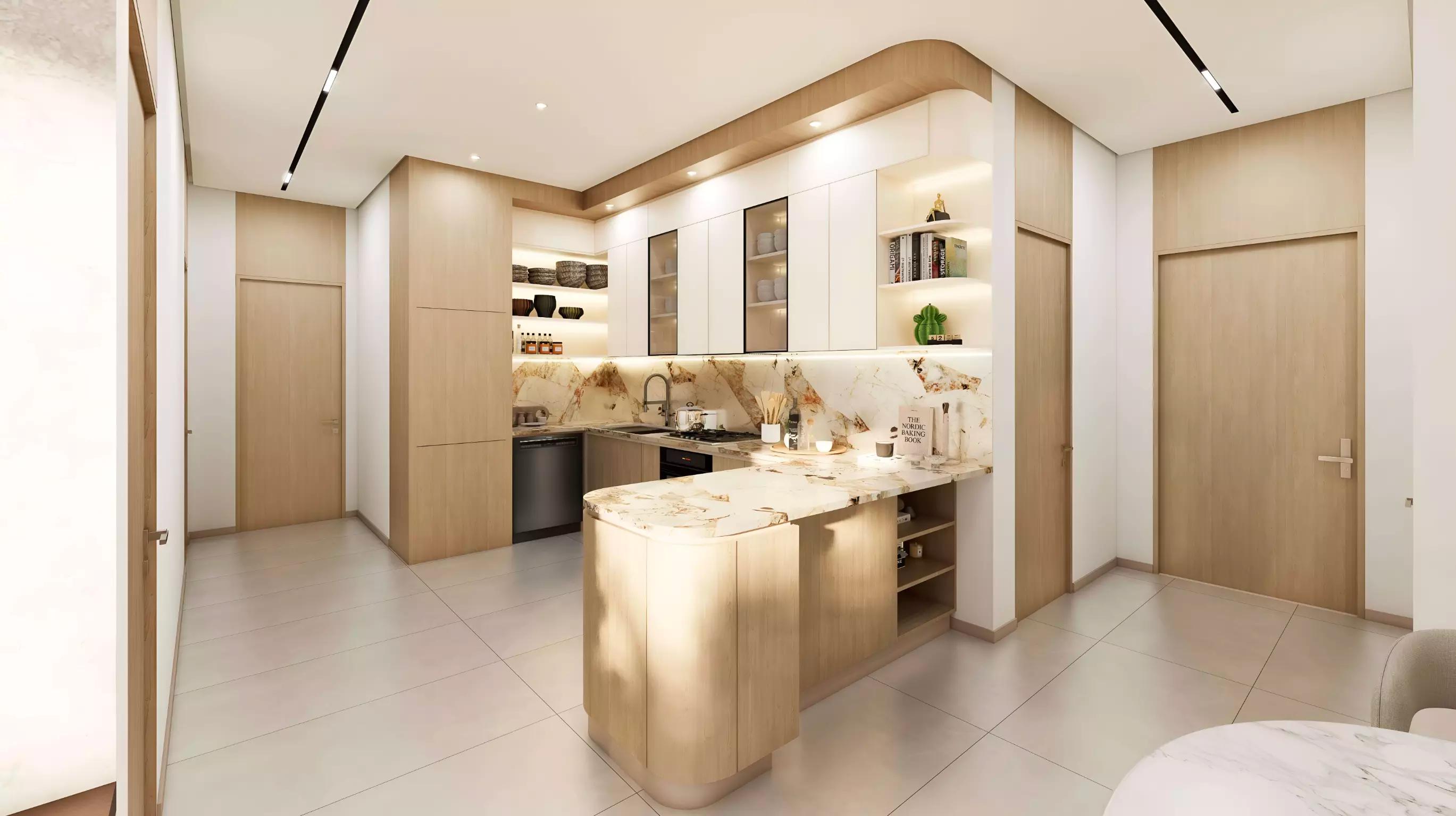 Xenia Residences lobby and common area, JVC, Dubai