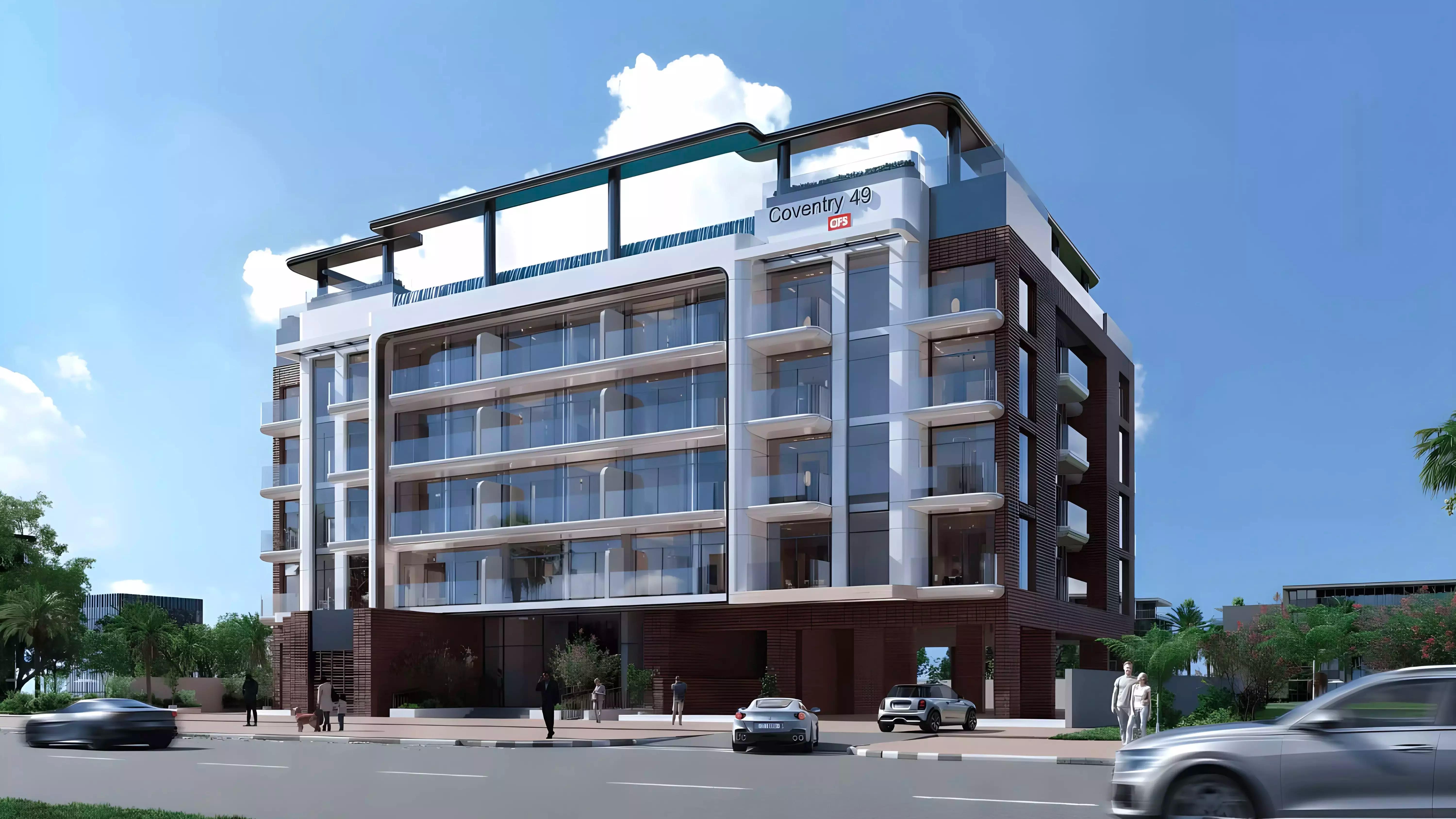Coventry 49 exterior building facade, Dubai South, Dubai