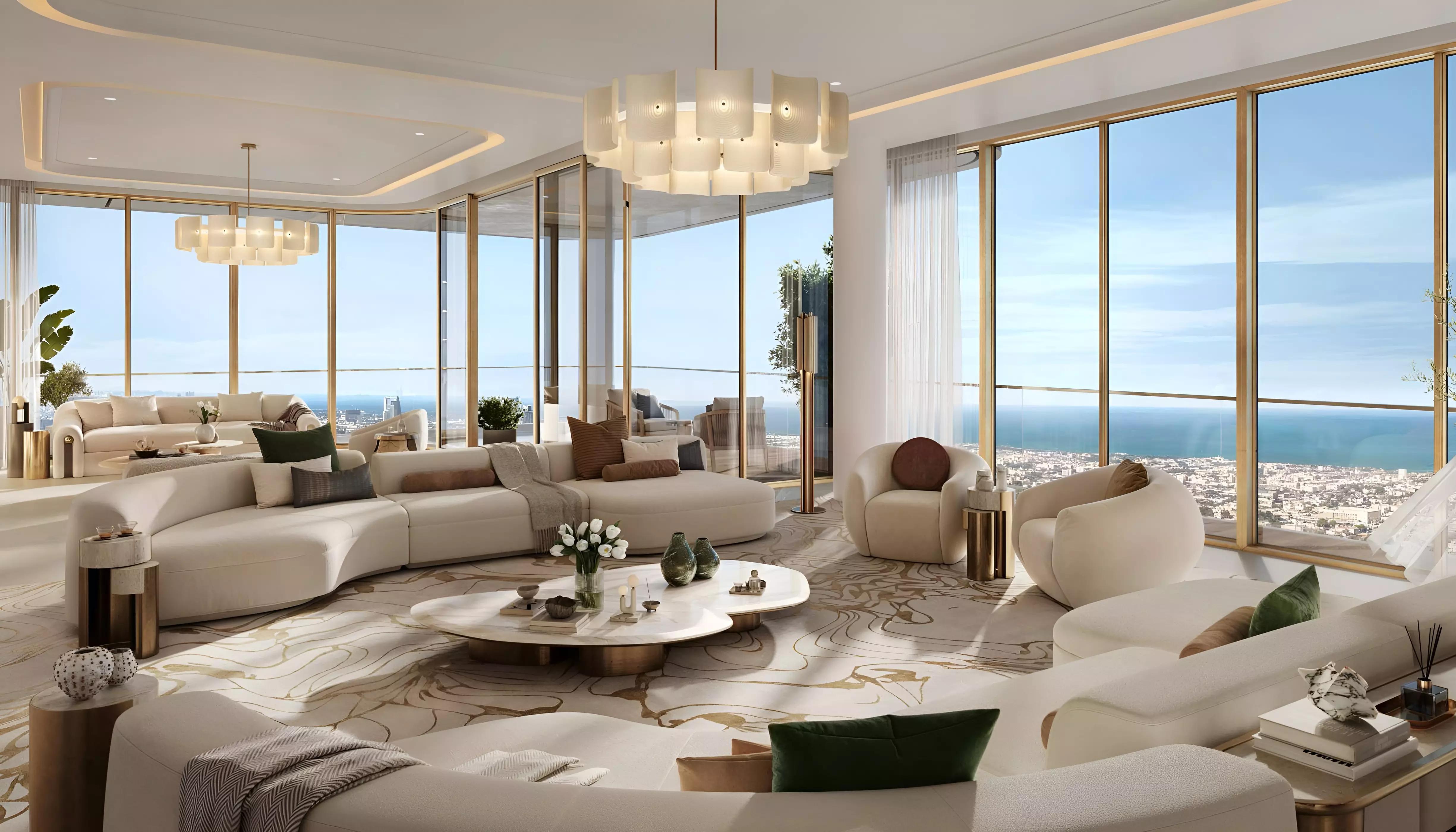 Address Grand Downtown apartment interior finish detail