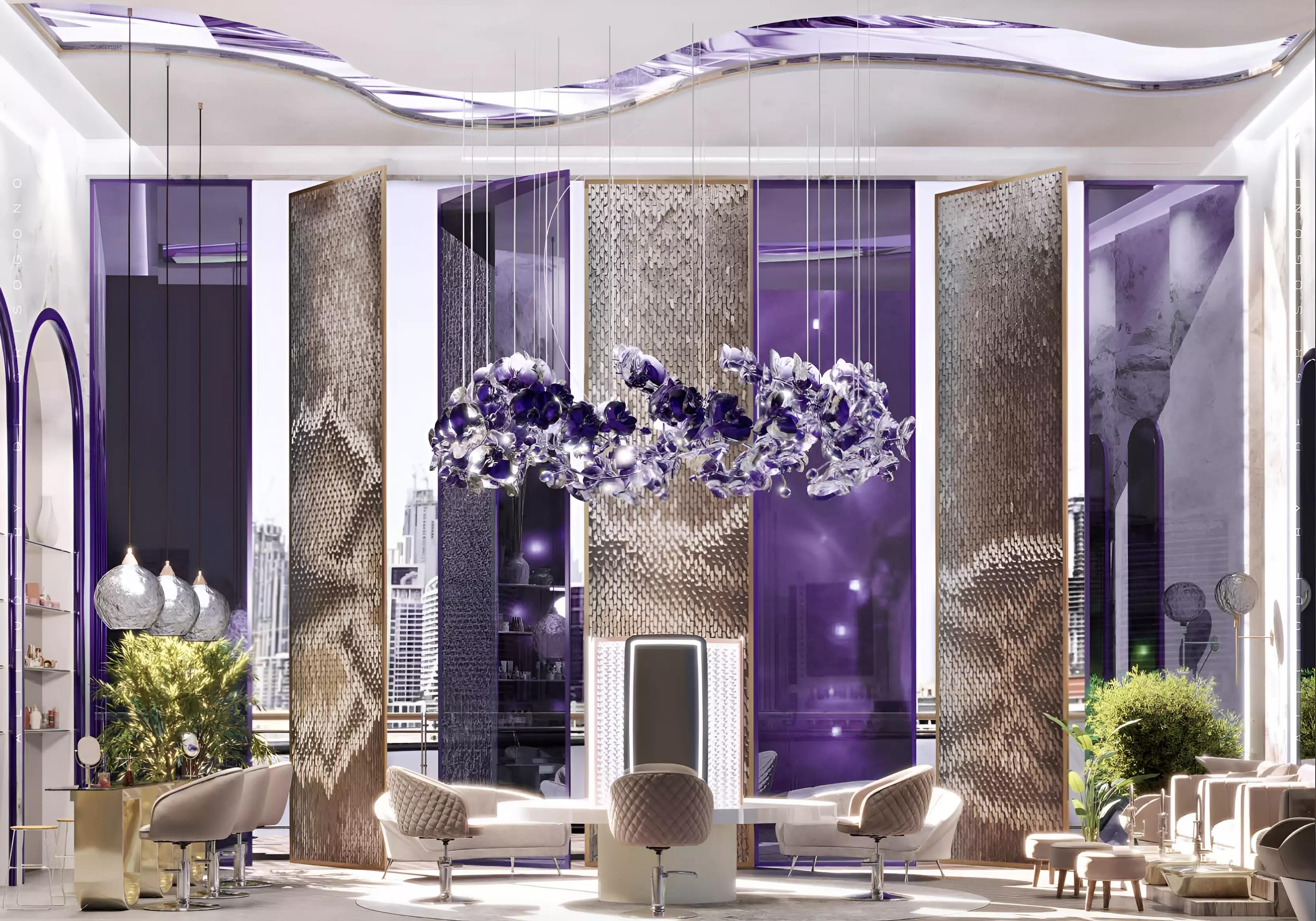 Altitude shared pool area, Business Bay, Dubai