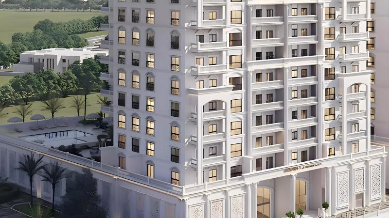 Nadine 1 by London Gate apartment building exterior, Al Furjan, Dubai