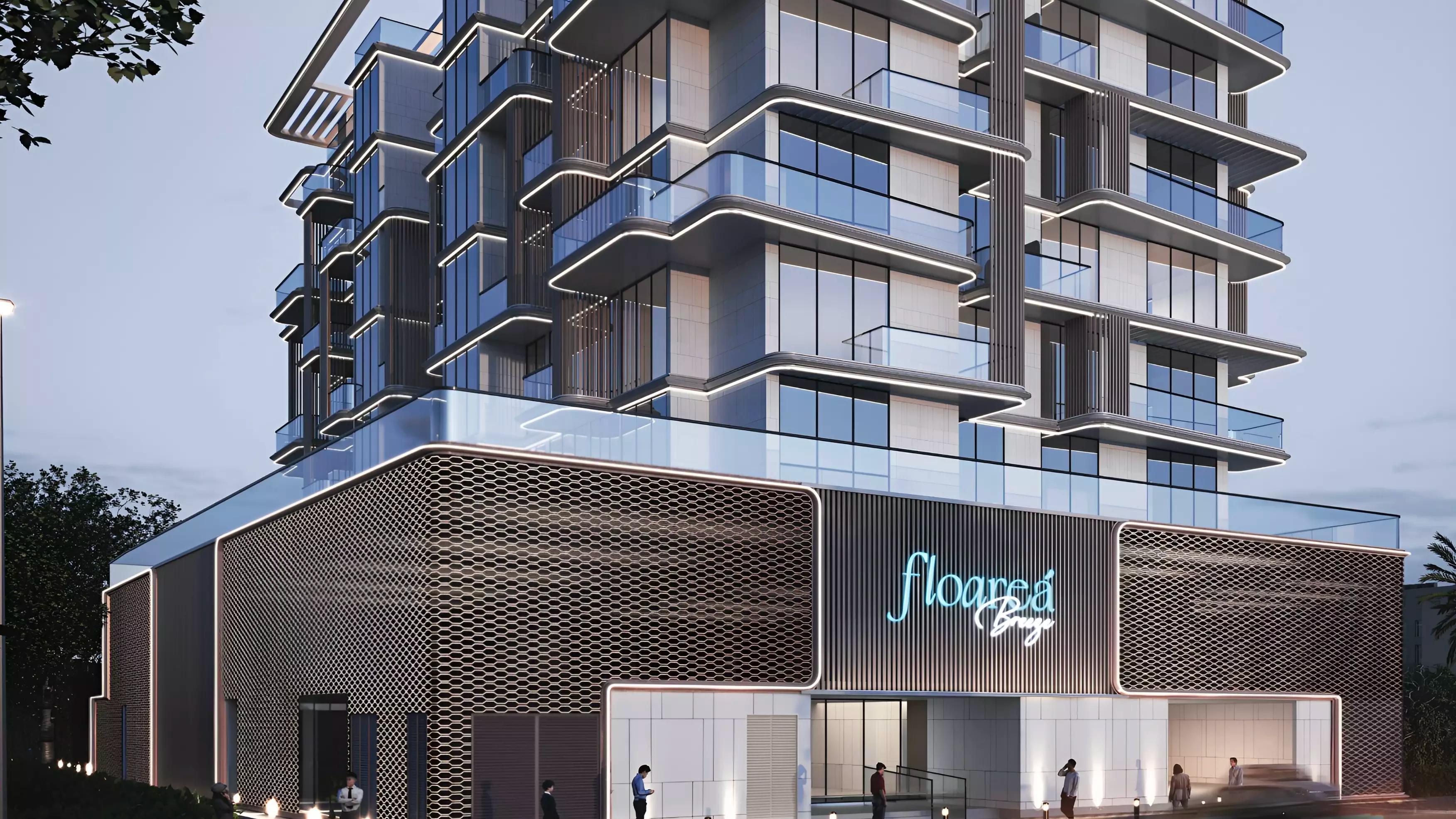 Floarea Breeze residential exterior view, Dubai Islands, Dubai