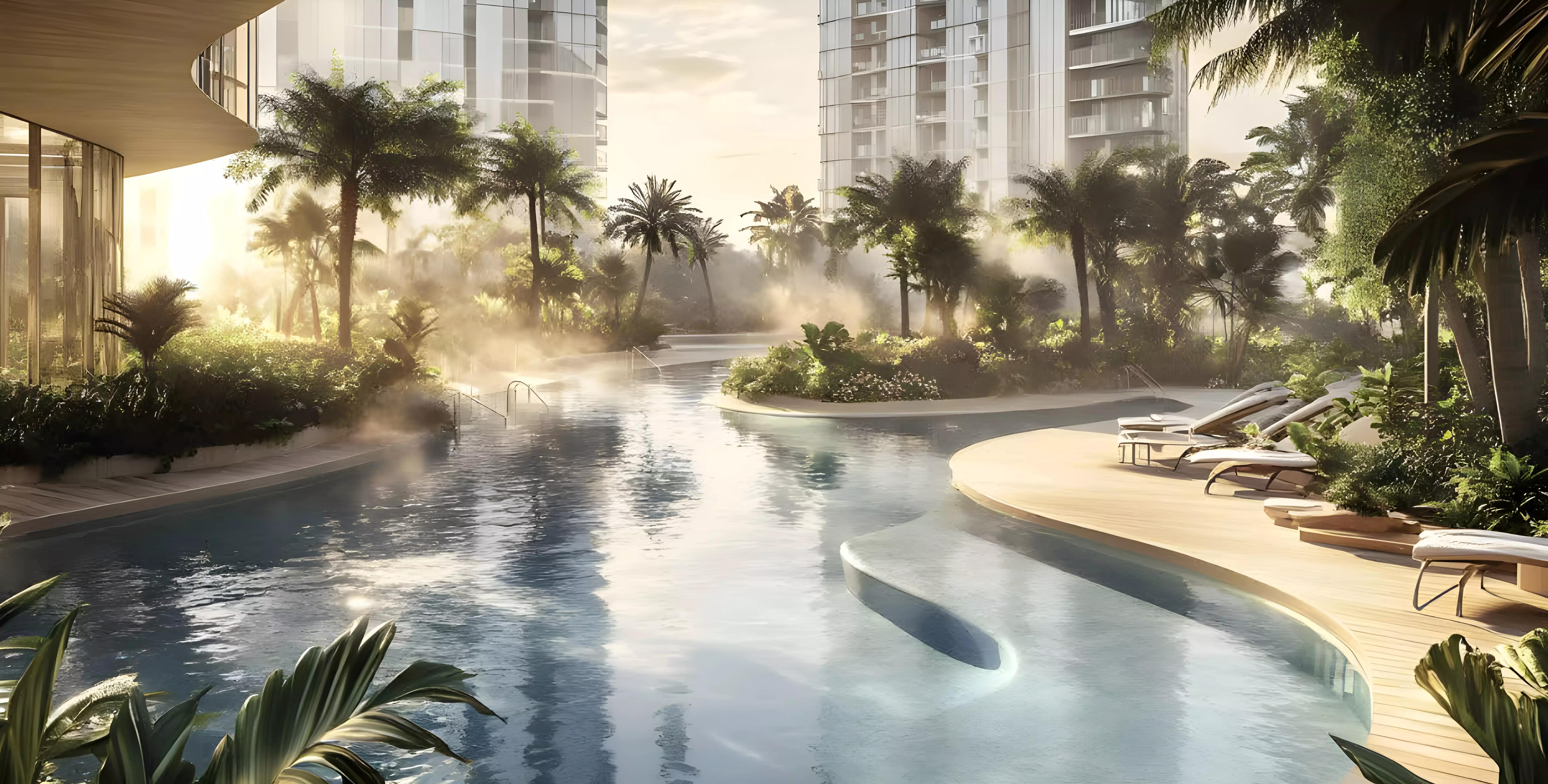 Montage apartment interior finish, Al Jaddaf, Dubai