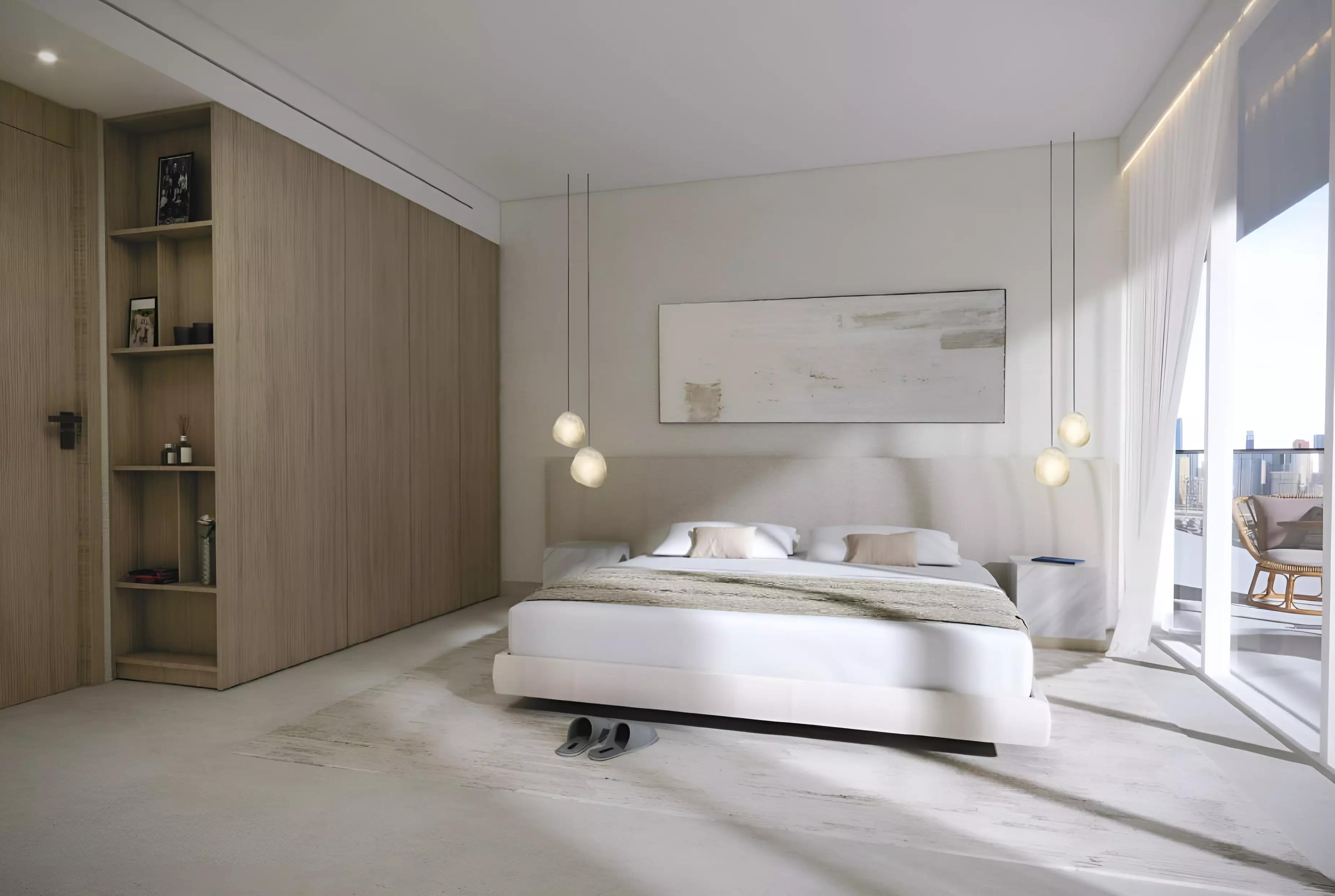 Harbour by Prestige One residential tower exterior, Dubai Islands