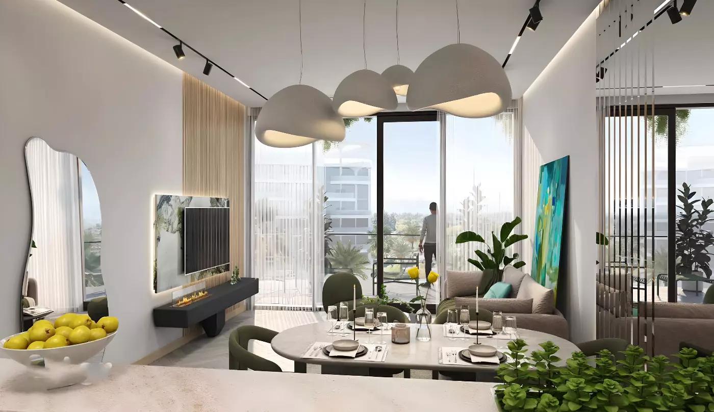 Residential tower elevation, Lagoon Views 3, DAMAC Lagoons