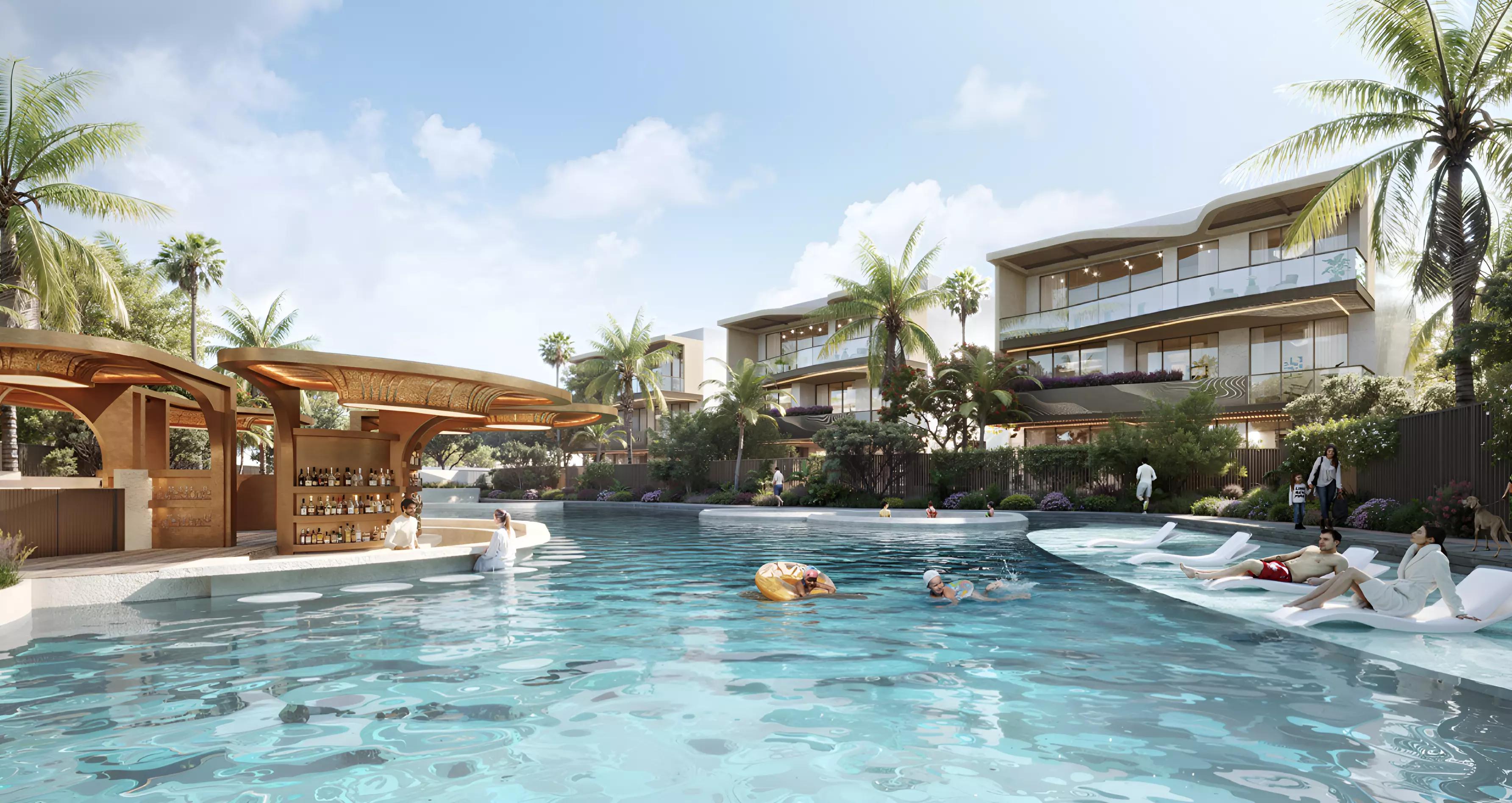 Knightsbridge Phase 2 villa interior living area, LEOS International, Dubai