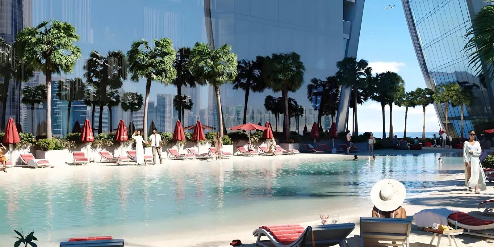 Safa Two Tower B apartment interior finish, Business Bay, Dubai