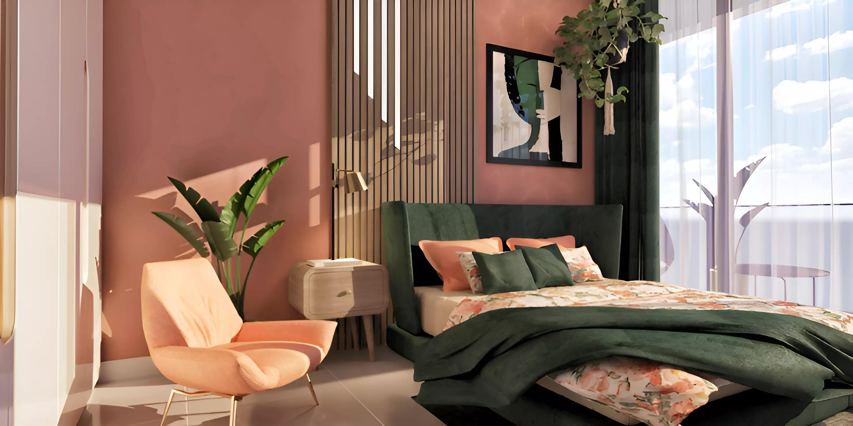 Rija Suites apartment interior finish, Majan, Dubai