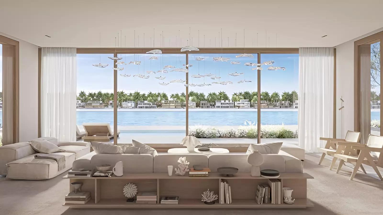 Palm Jebel Ali Frond L community amenities render, Dubai