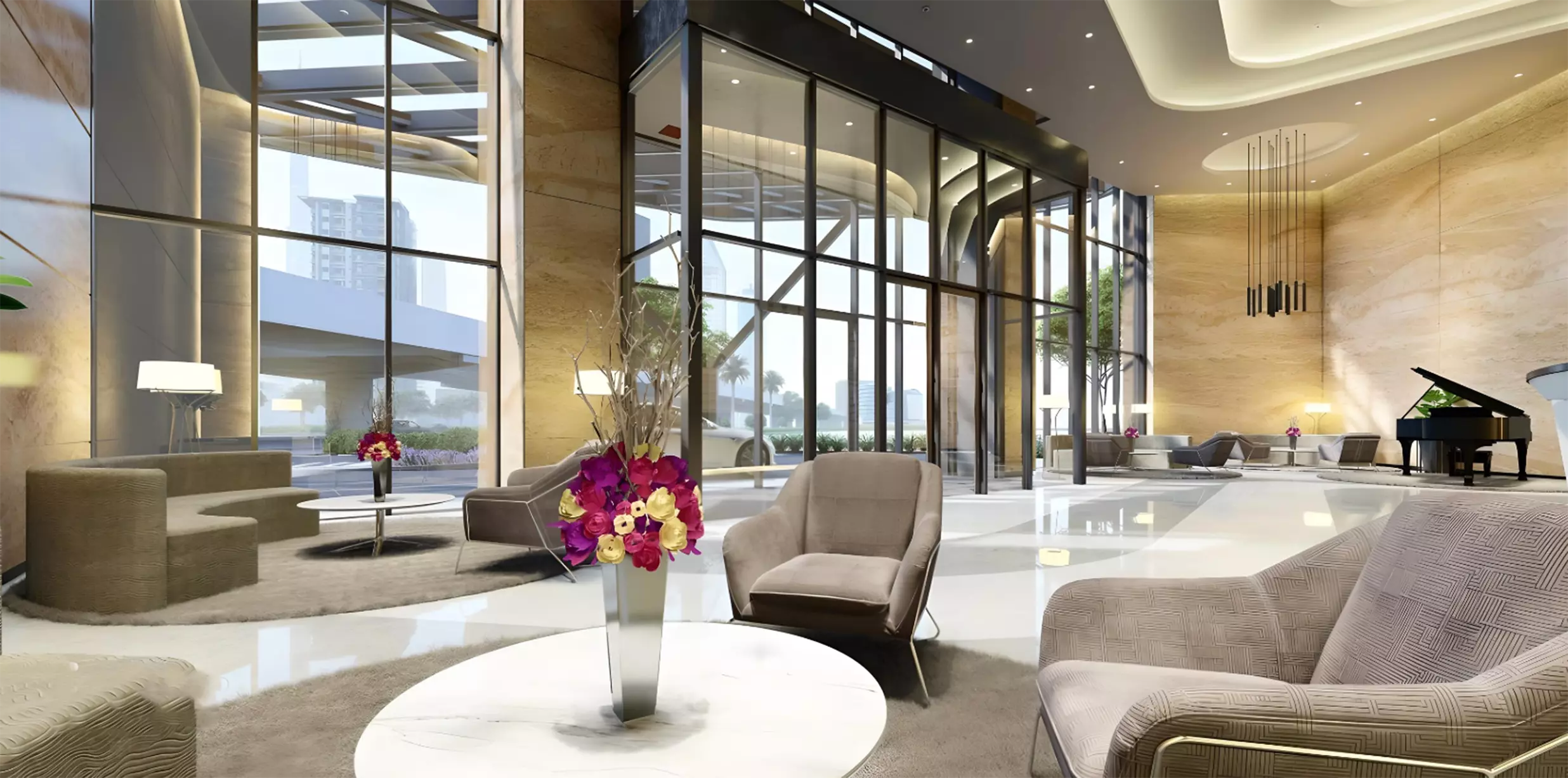 The Paragon by IGO amenity space, Business Bay, Dubai